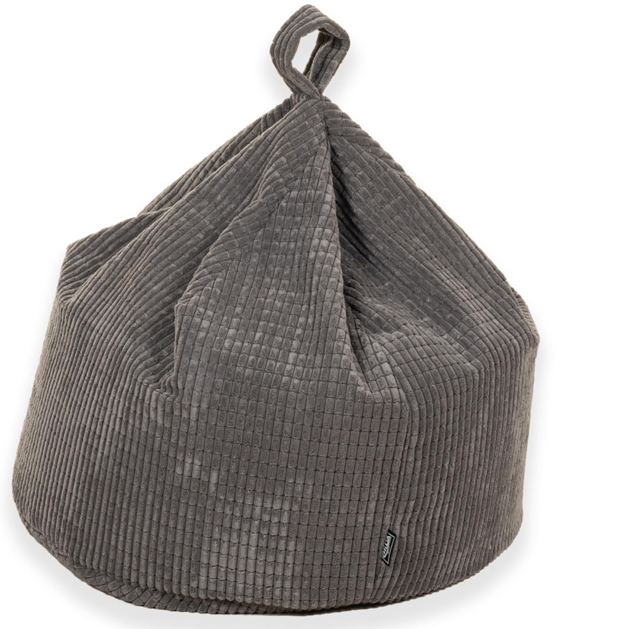 Gilda Kids Classic Beanbag Corduroy Delivered Filled (Grey) โ image 1