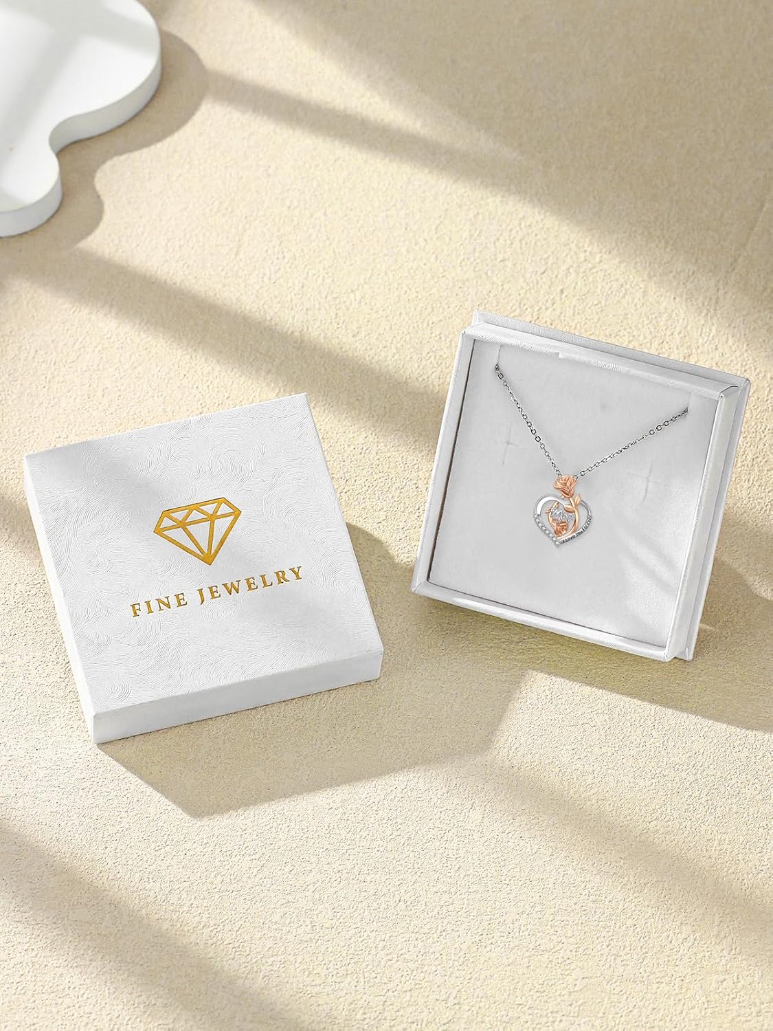 Love Heart Necklace for Women 925 Sterling Silver Pendant Necklace Heart Jewelry for Women Graduation Birthday Christmas Celebrate Congratulation Gift - Image 8