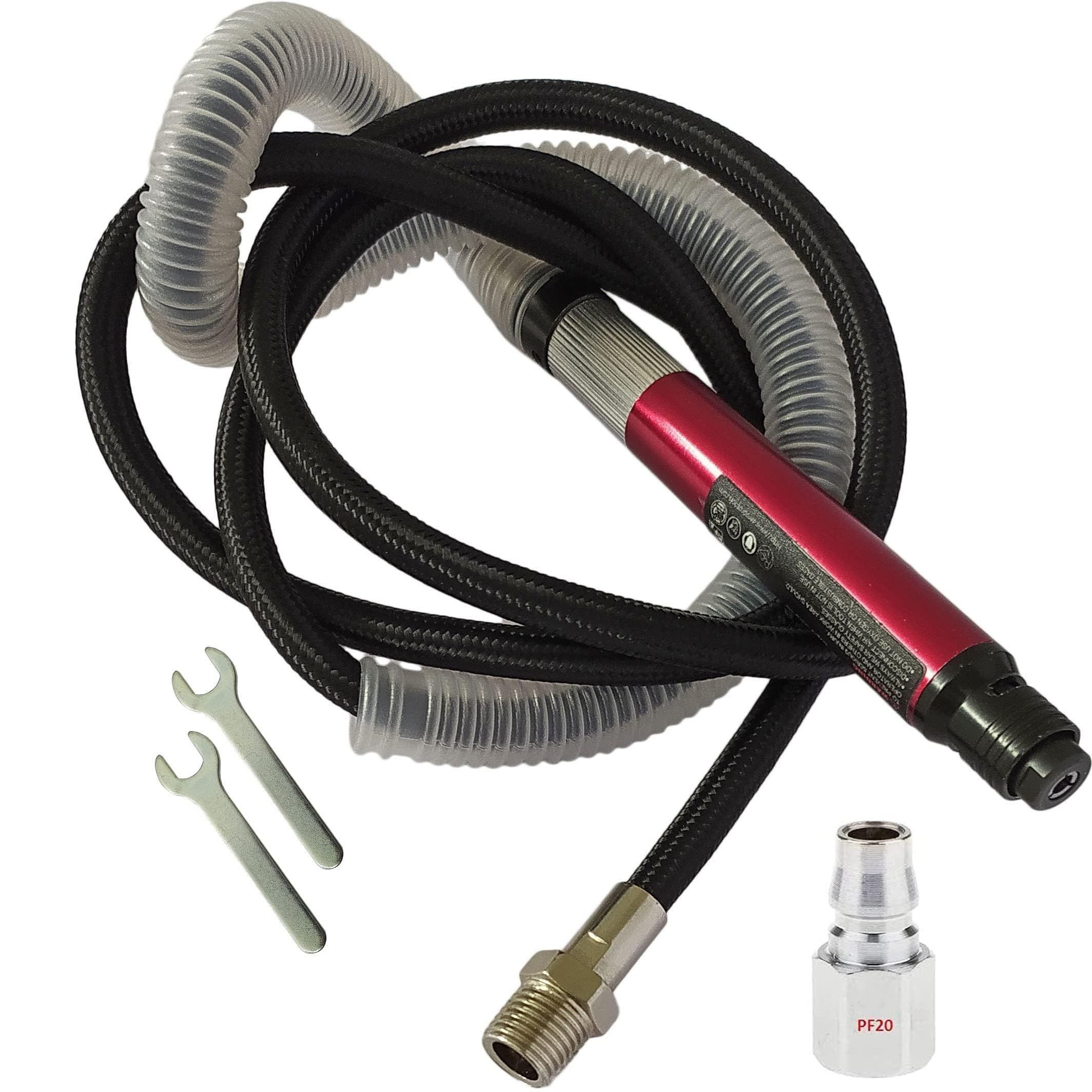 See full amazon price history chart for Inditrust 1/8 inch Pencil Grinder Pneumatic Micro Air Die Grinder kit 1/8” with Accessories Rotary Tool (3 mm) Inditrust 1/8 inch Pencil Grinder Pneumatic Micro Air Die Grinder kit 1/8” with Accessories Rotary Tool (3 mm) (B0B95R3VJM) Amazon Price History, Amazon Price Tracker
