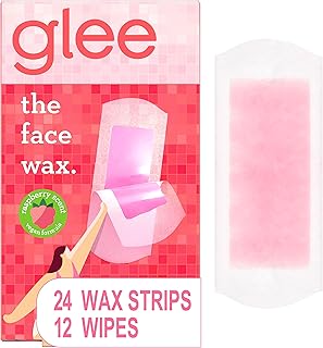 JOY Glee Face Wax Strips Hair Removal - 24 Strips