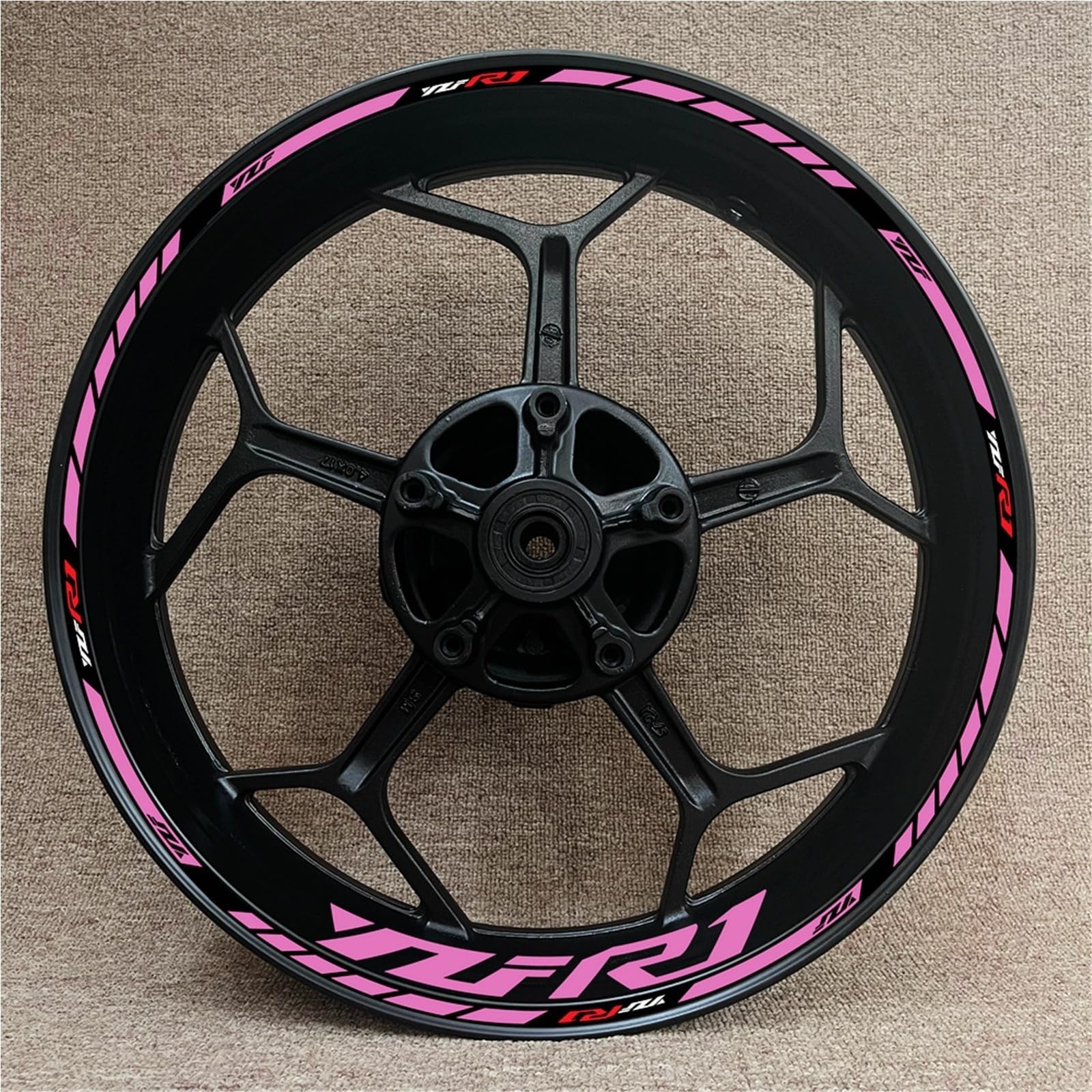 Lokomotive Modifizierte Radaufkleber Felgen Auto Dekorative Filmaufkleber Für YZFR1 R1(Set Meal 9)