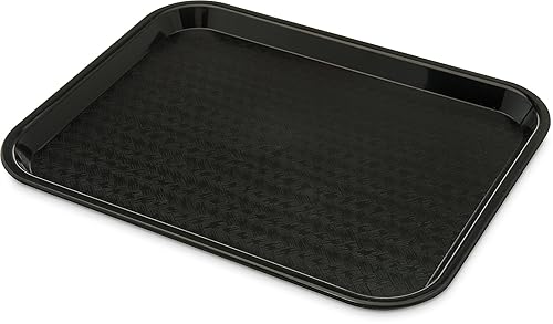 Miniatura 56 de Carlisle Foodservice Products - Bandeja estándar para cafetería o comida rápida, 11 x 14 pulgadas, color marrón oscuro Chocolate,Negro -,Gris,Rojo