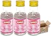 Flavouring Essence For 28ml | Pack Of 3 - Pack Of 6 - Pack Of 12 | For Cakes, Cookies, Boiled Sweets, Creams Grocery King (Rose Essence 28ml - Pack Of 3)