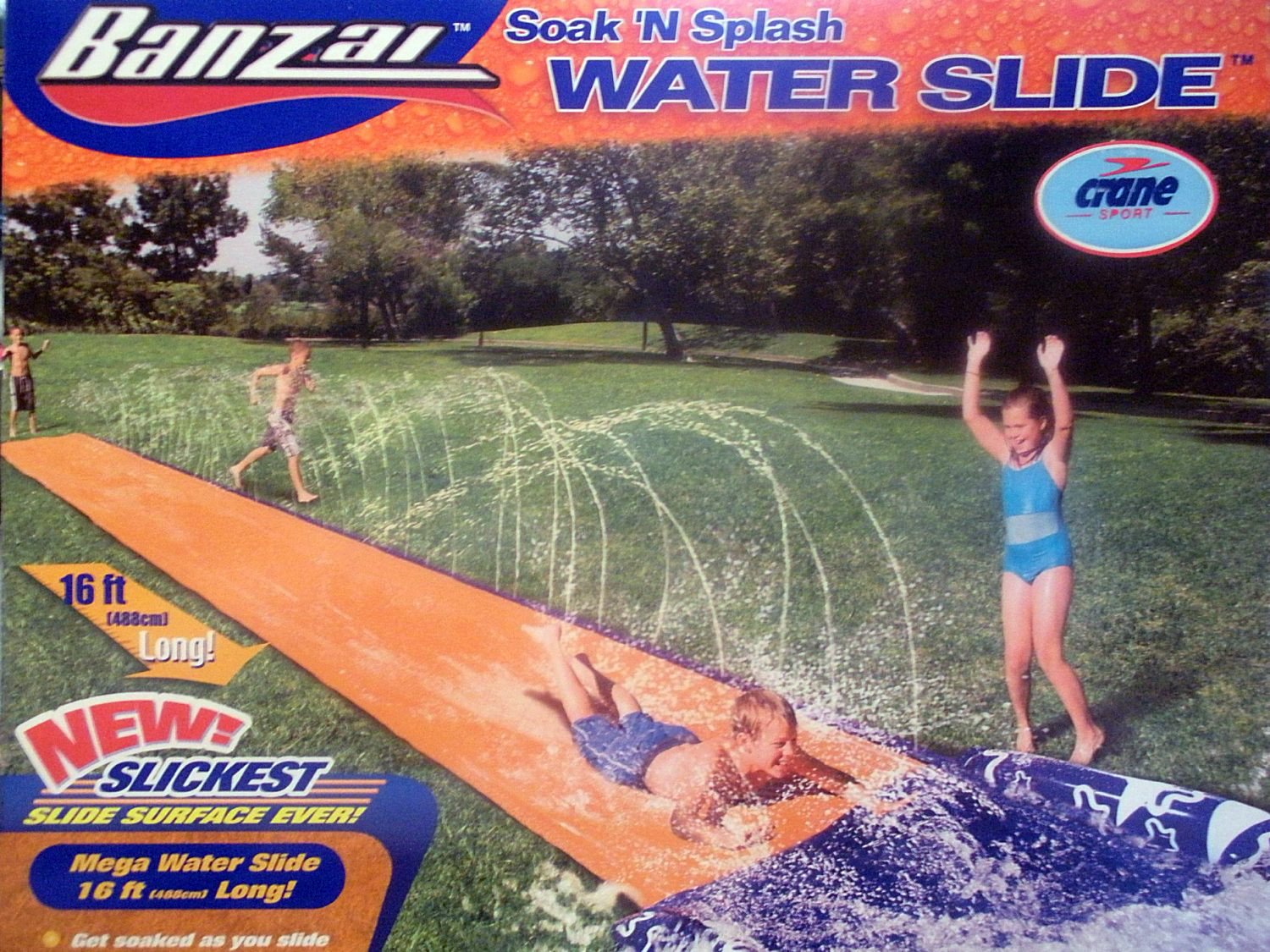 Soak and splash. Soak and splash