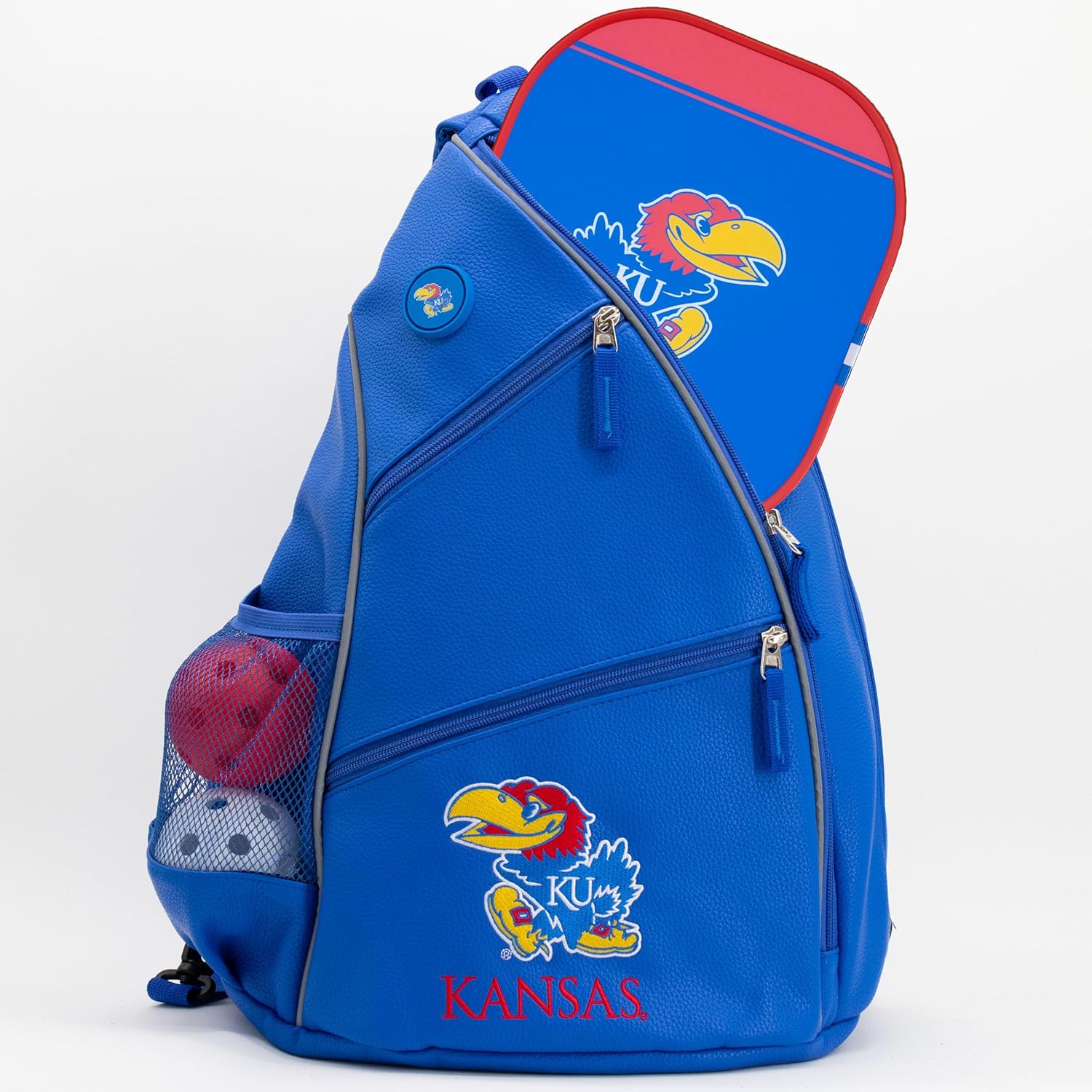 Team Golf PU Leather Backpack, Multi Team Colors, Large