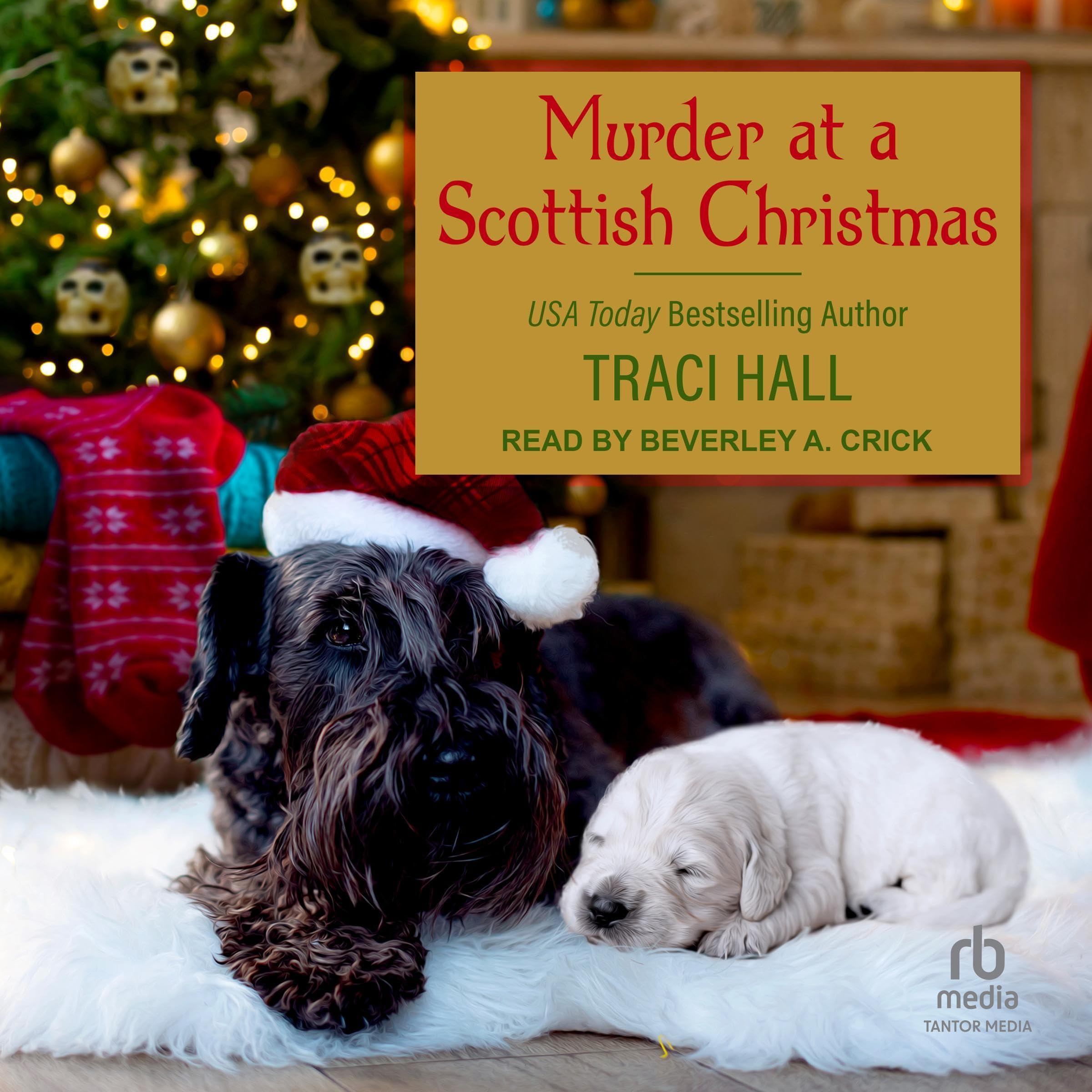 Cover art for Murder at a Scottish Christmas