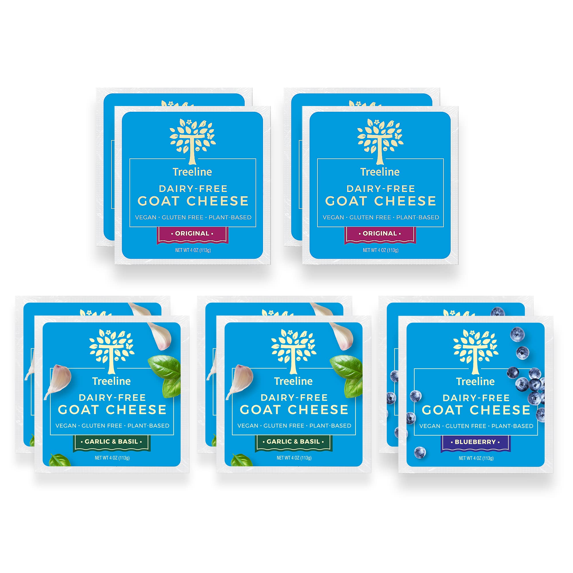 Buy Treeline Cheese DairyFree Goat Cheese, Vegan Cashew Cheese Made