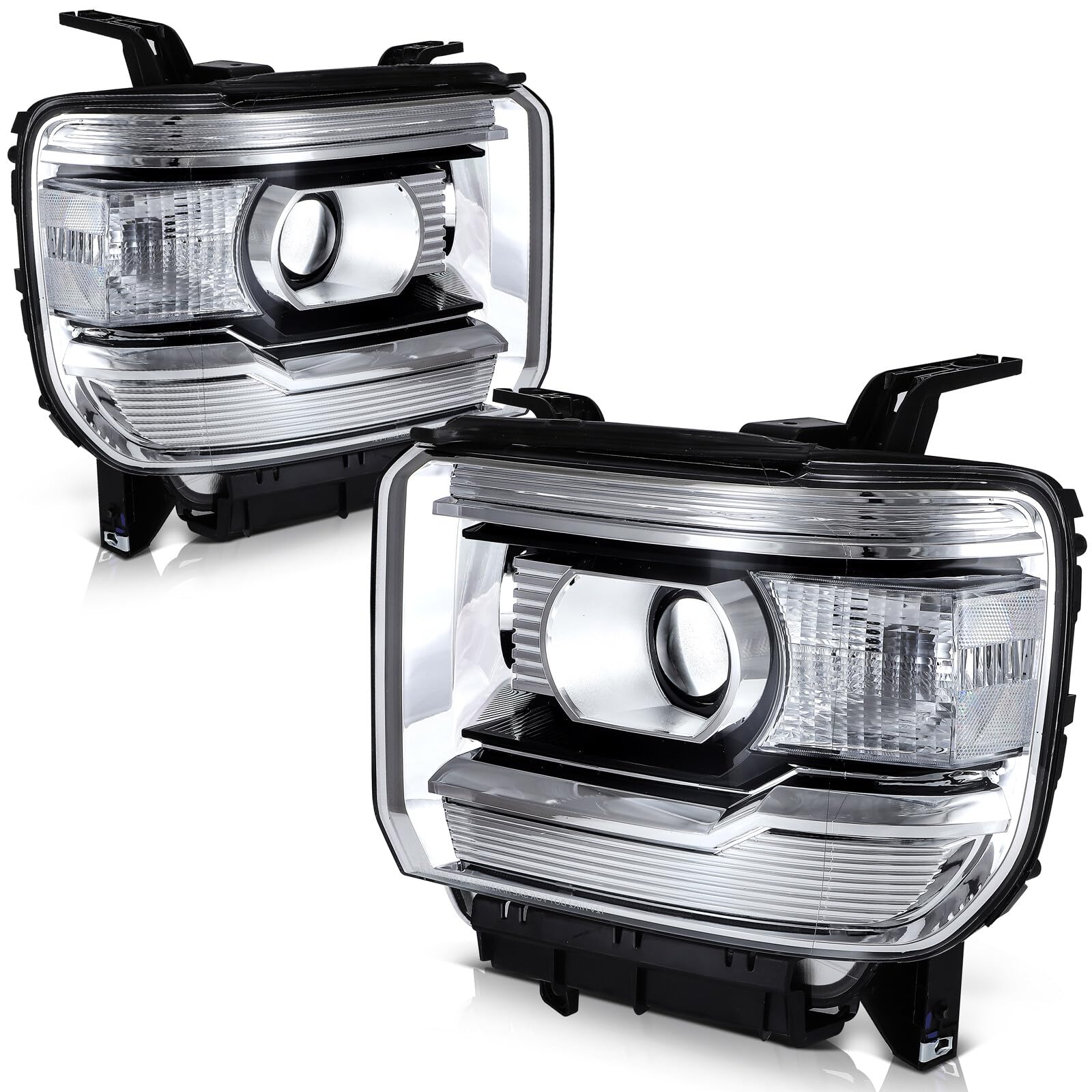 SCITOO Clear Housing Headlight Assembly