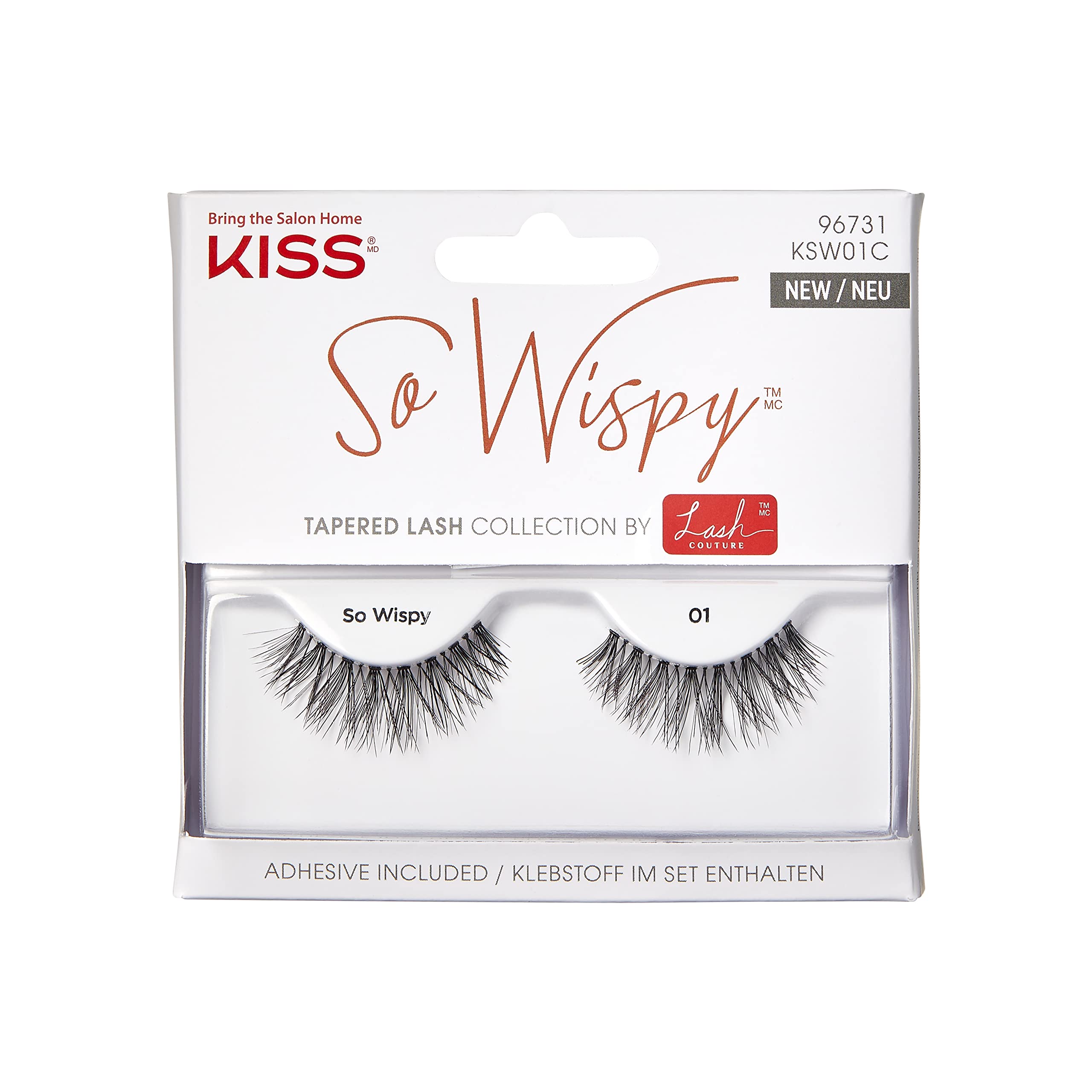 So Wispy Tapered Lash Collection, Ksw01C