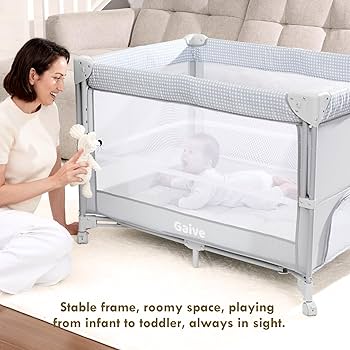 ●専用●The Wannadies&Cribs&Coral 3枚セット 3 in 1 Baby Playpen Foldable Bassinet Bed Music Box Whirling