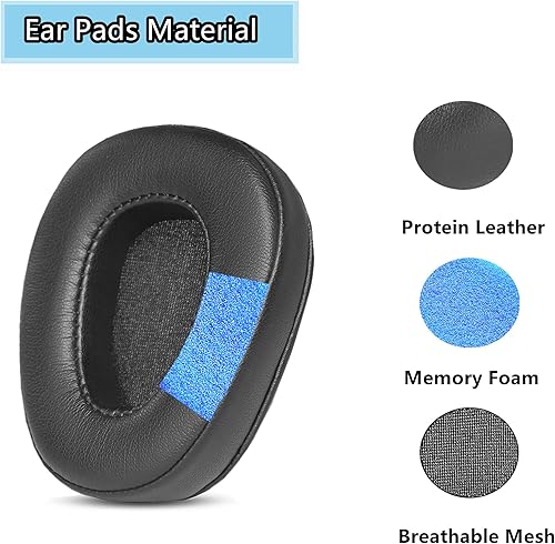 Miniatura 3 de B650-XT - Almohadillas de repuesto de espuma para micrófono, compatibles con VXI BlueParrott B650XT B650 XT S650-XT S650XT S650XT con cancelación de