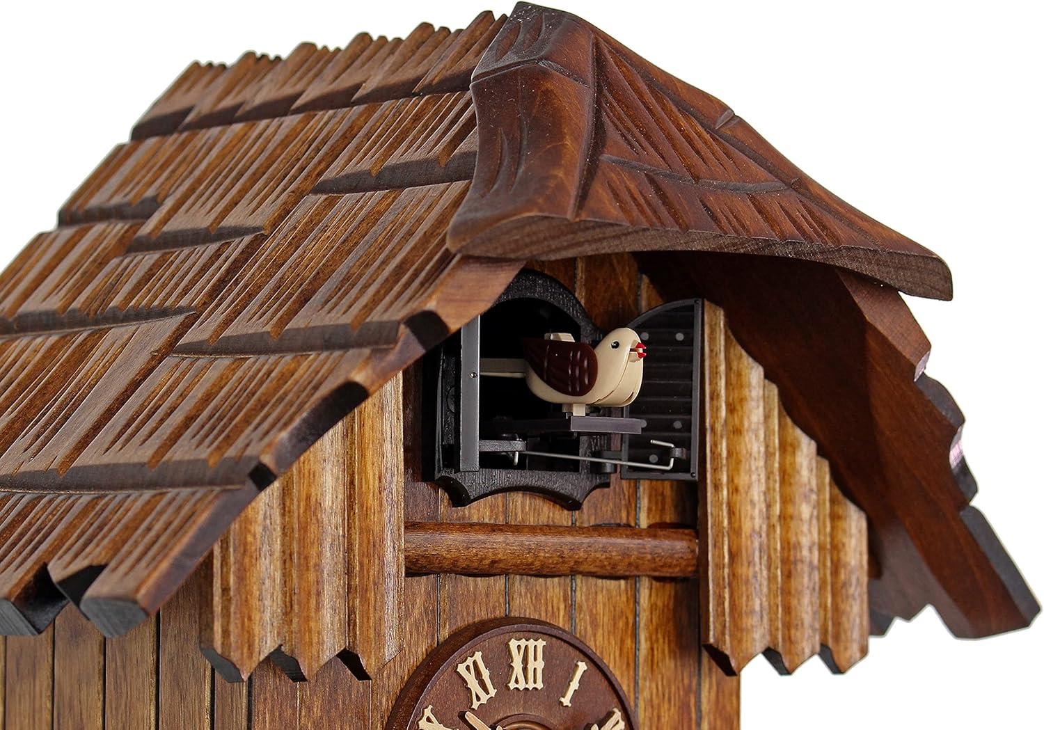 Quartz Cuckoo Clock - The Log House AH 22 QM