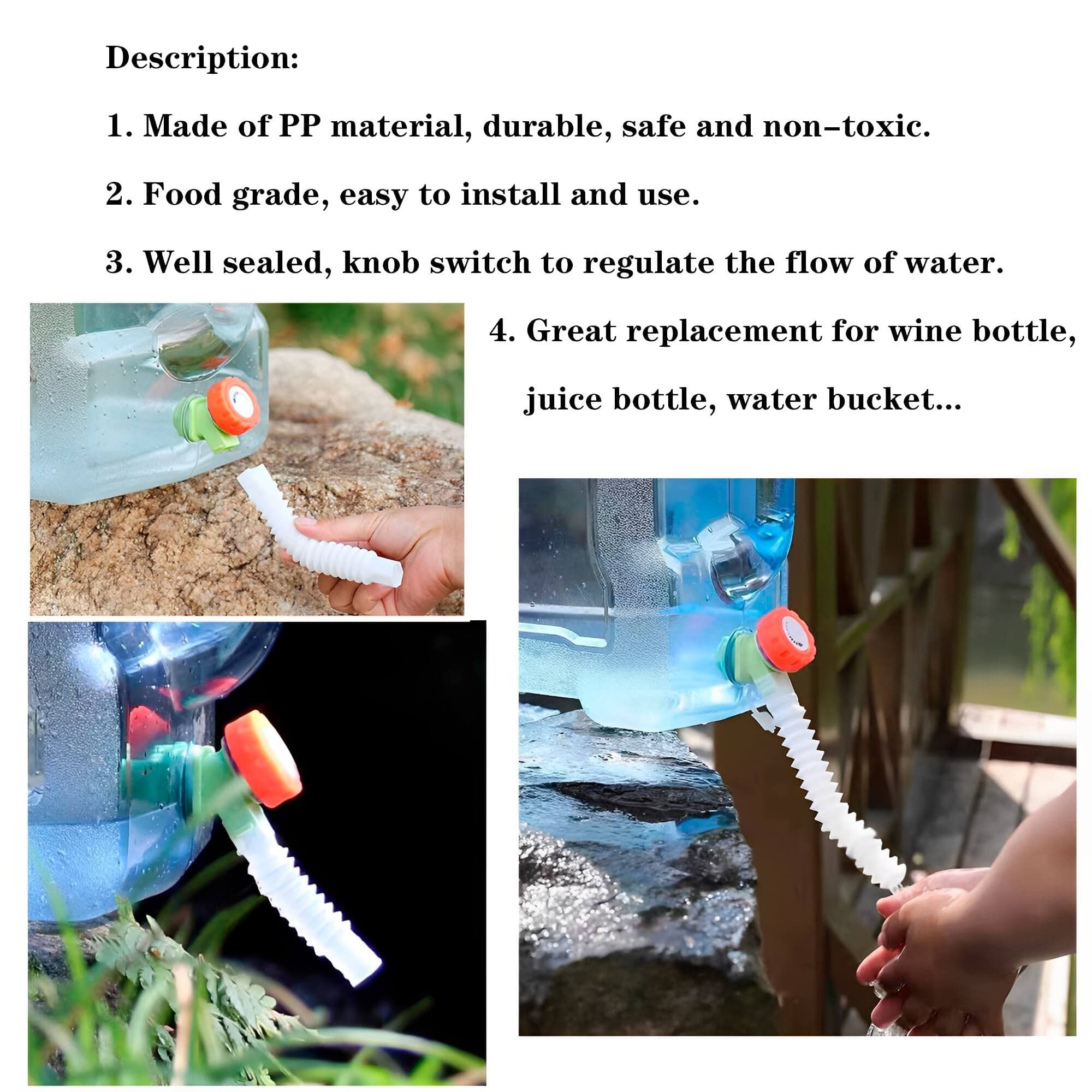 Tanica Acqua 40 Litri Con Rubinetto - Serbatoio HDPE Verde Per Giardino O Emergenze - Foto 3