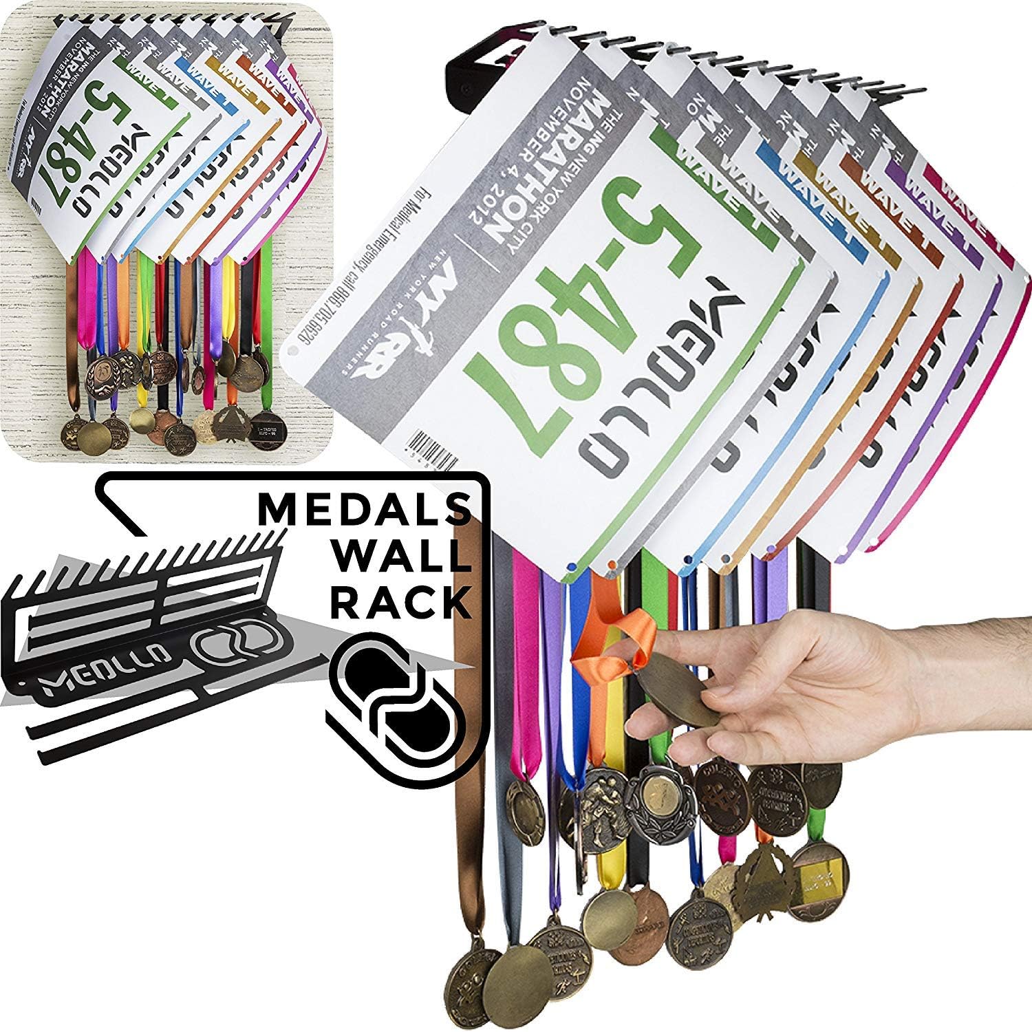 MEOLLO Medal hanger display (100% Steel)