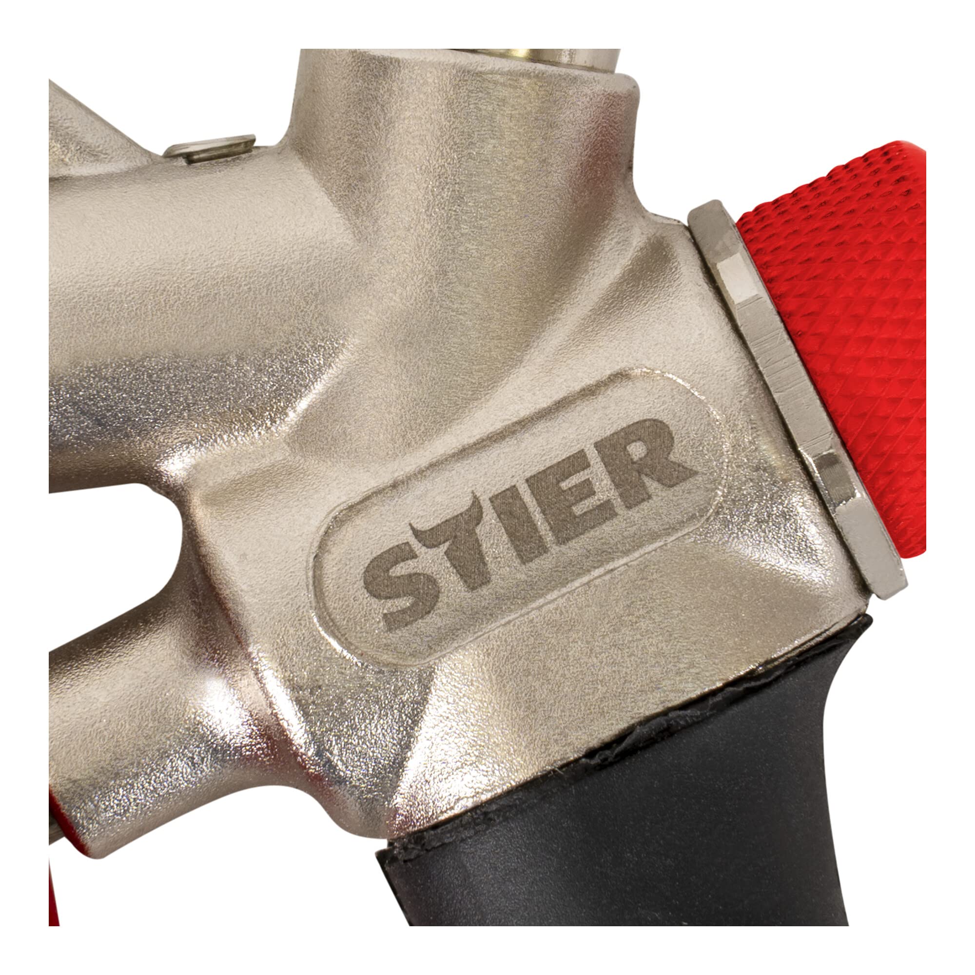 Pistolet de soufflage STIER avec buse remplaçable et FlowControl