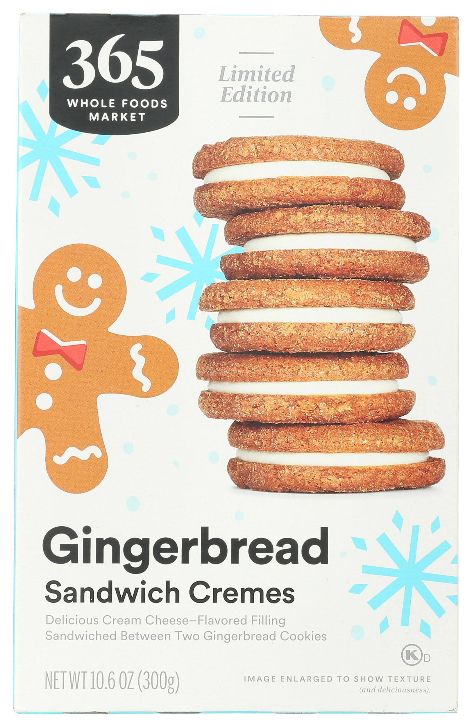 365 by Whole Foods Market Gingerbread Cookie with Cream Cheese