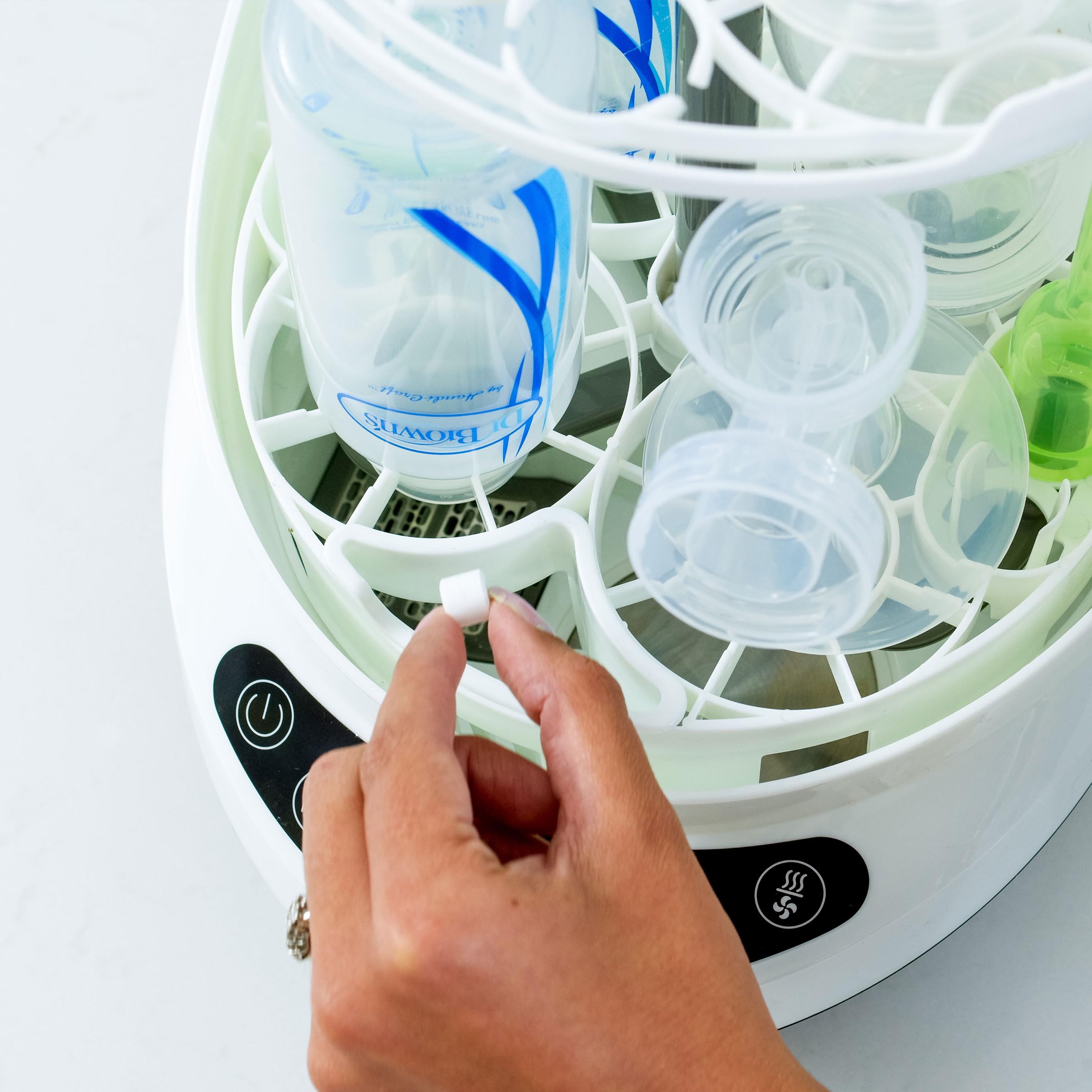 Baby Brezza tabletki czyszczące z detergentem do butelek i urządzenia Baby Brezza Bottle Washer Pro, zawiera 120 tabletek do mycia