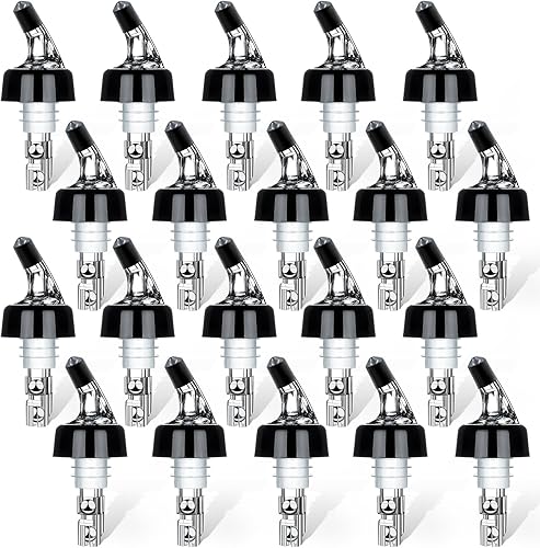 Juego de 10 vertedores de botellas de licor, 1 onza, dispensador de licor, dispensador de licor, para alcohol, tequila, cóctel, whisky, bar casero