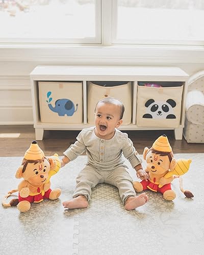 Miniatura 3 de MODI TOYS Baby Hanuman (11 pulgadas) Mantra canto peluche