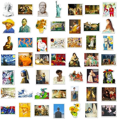 Miniatura 10 de Calcomanías de gato 100 calcomanías impermeables para gatos calcomanías de vinilo para botella de agua laptop teléfono patineta para niños