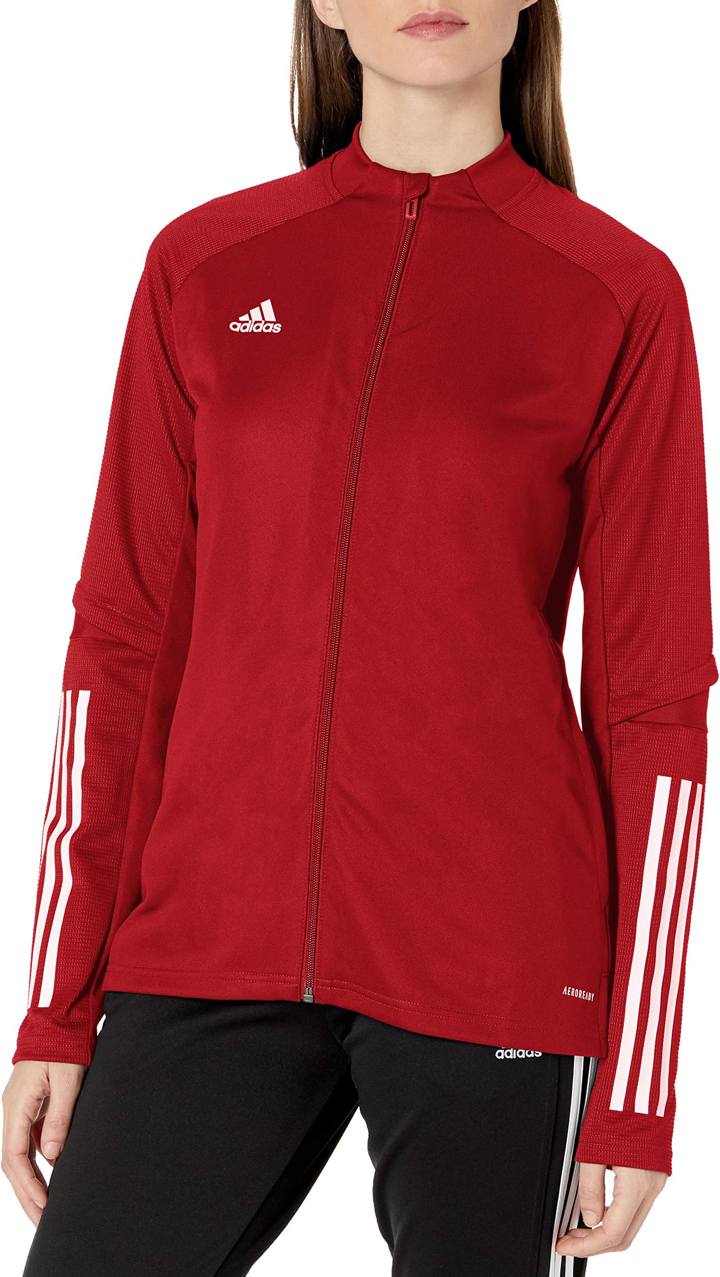 adidas red floral jacket