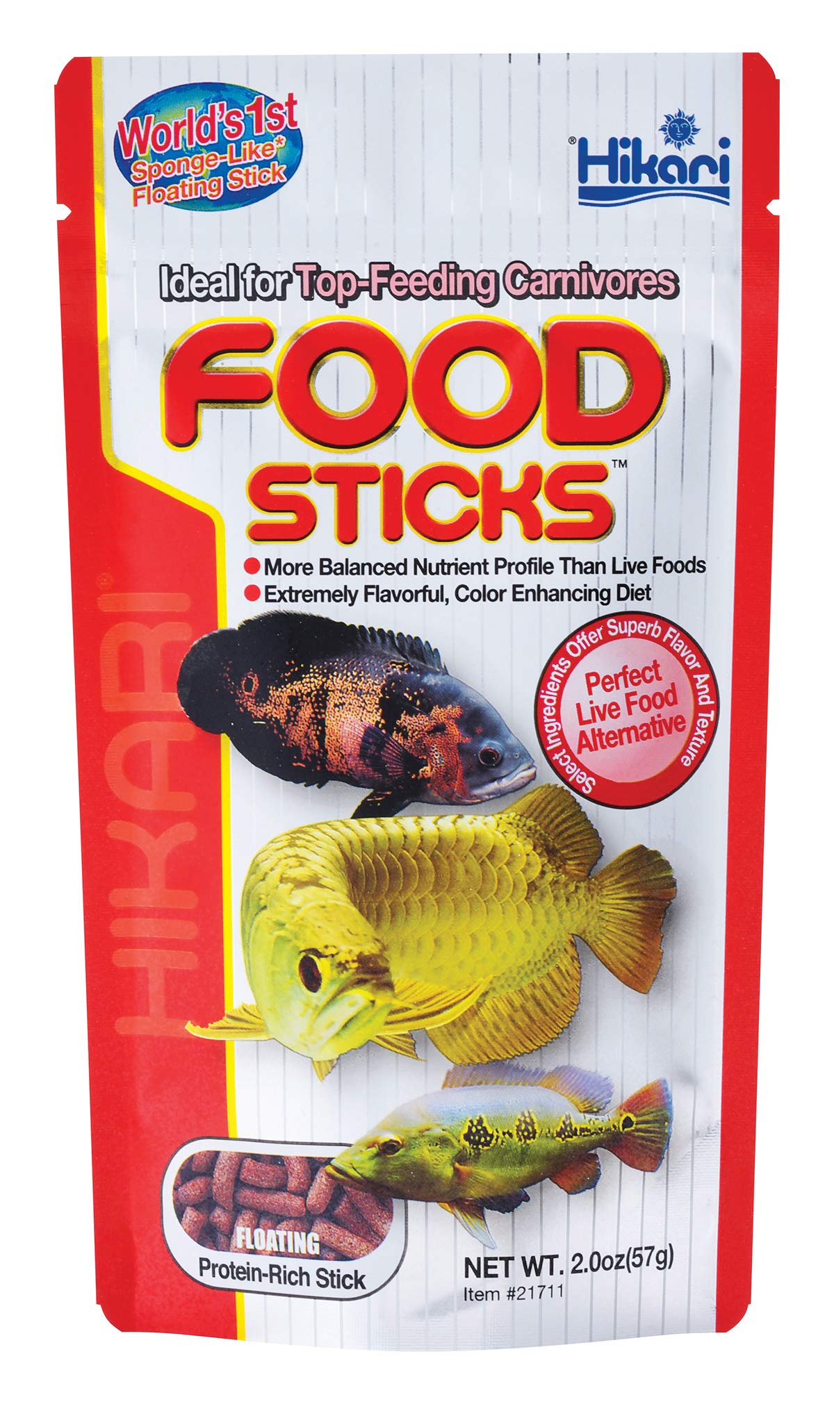 Hikari Tropical Food Sticks Fish Food - 57GHikari Tropical Food Sticks Fish Food - 57G