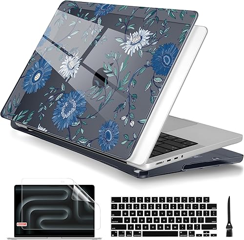Miniatura 9 de Batianda Funda para MacBook Pro M4 de 16 pulgadas 2024 2023 2021 modelo A3403 A2991 con chip M3 M2 Pro/M1 Max, carcasa rígida de plástico