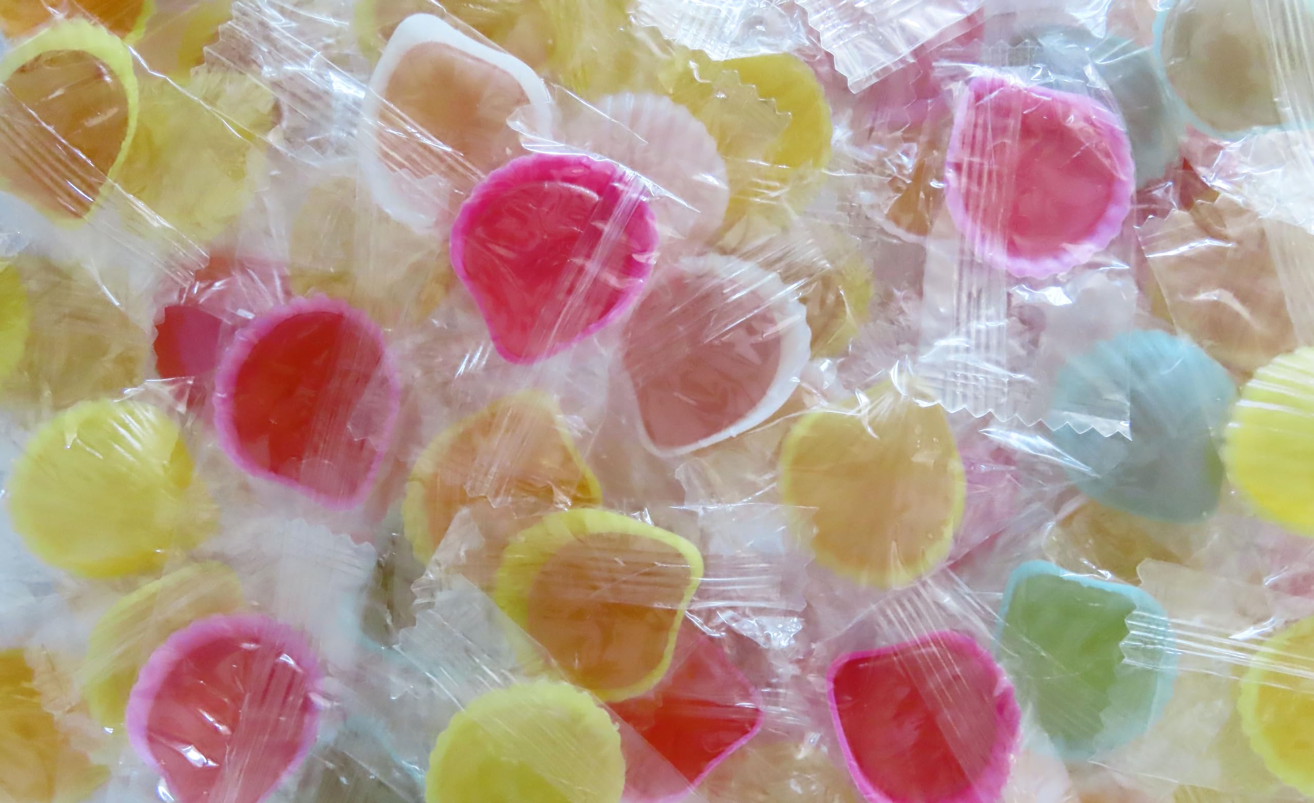 CAPTAIN PLAY Lecca-Lecca Conchiglia, Gusto Frutta - circa 100 Pezzi in Mini Bustine, Dolci Retrò, 1kg Candy Grabber Edition