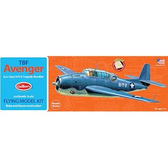 Guillow's Grumman TBF Avenger Model Kit