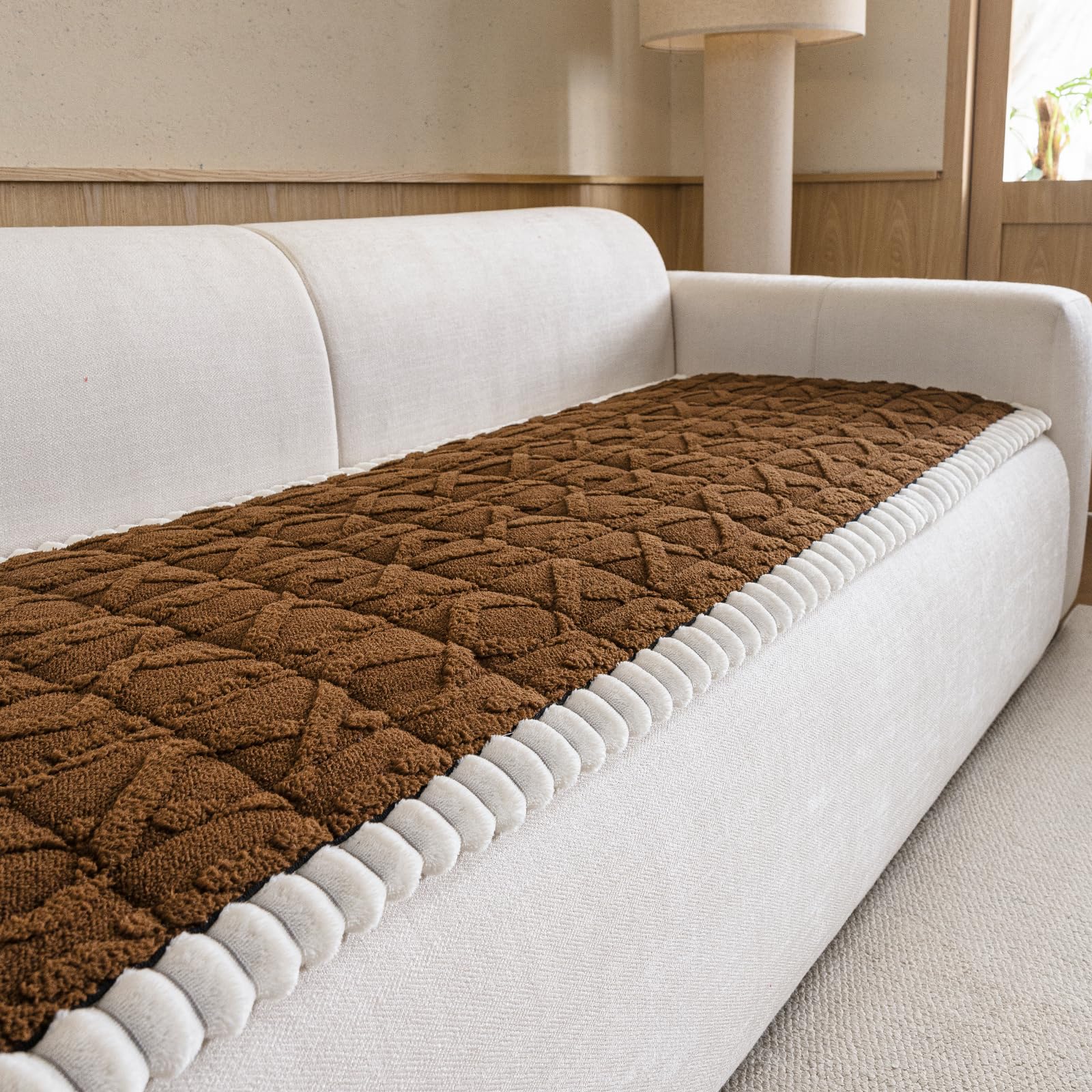 PJLZJFBY 27.6”x94.5” Couch Cover for Dogs, Washable Sofa Protector for Pets