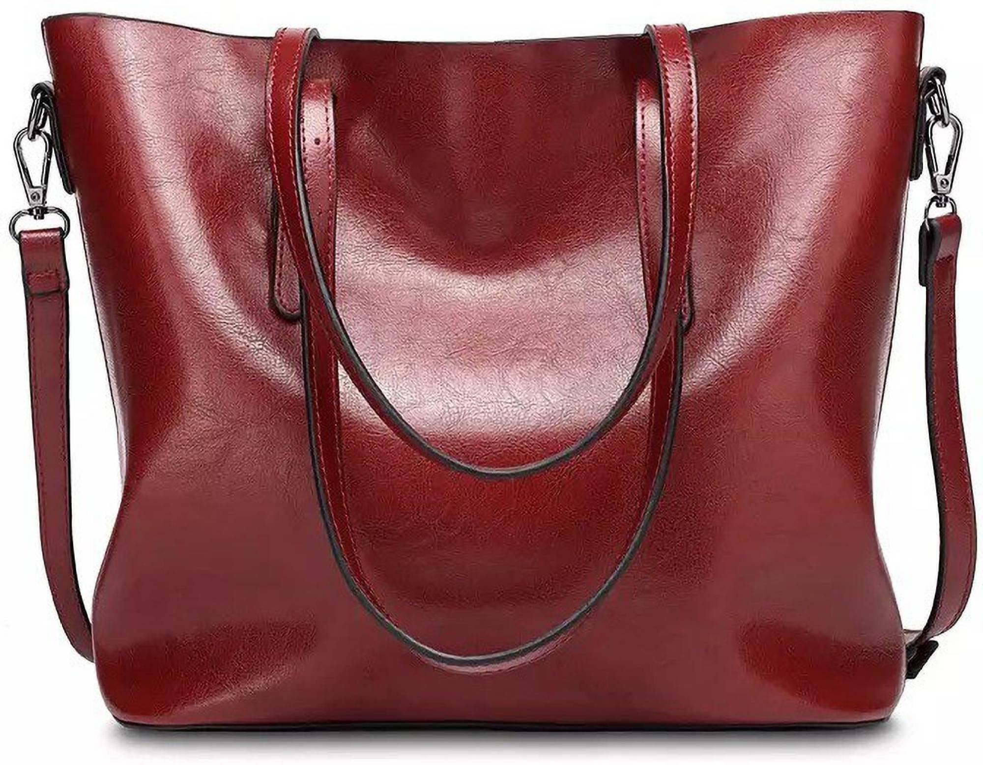 KL928 Handbag For Women And Girls | Ladies Purse Croco Pattern Bag | Satchel Bag | Woman Gifts | Wedding Gifts For Women | Women 3 Compartments (SQUERE BURGUNDY) (B0CNVJPVYJ) Amazon Price History, Amazon Price Tracker