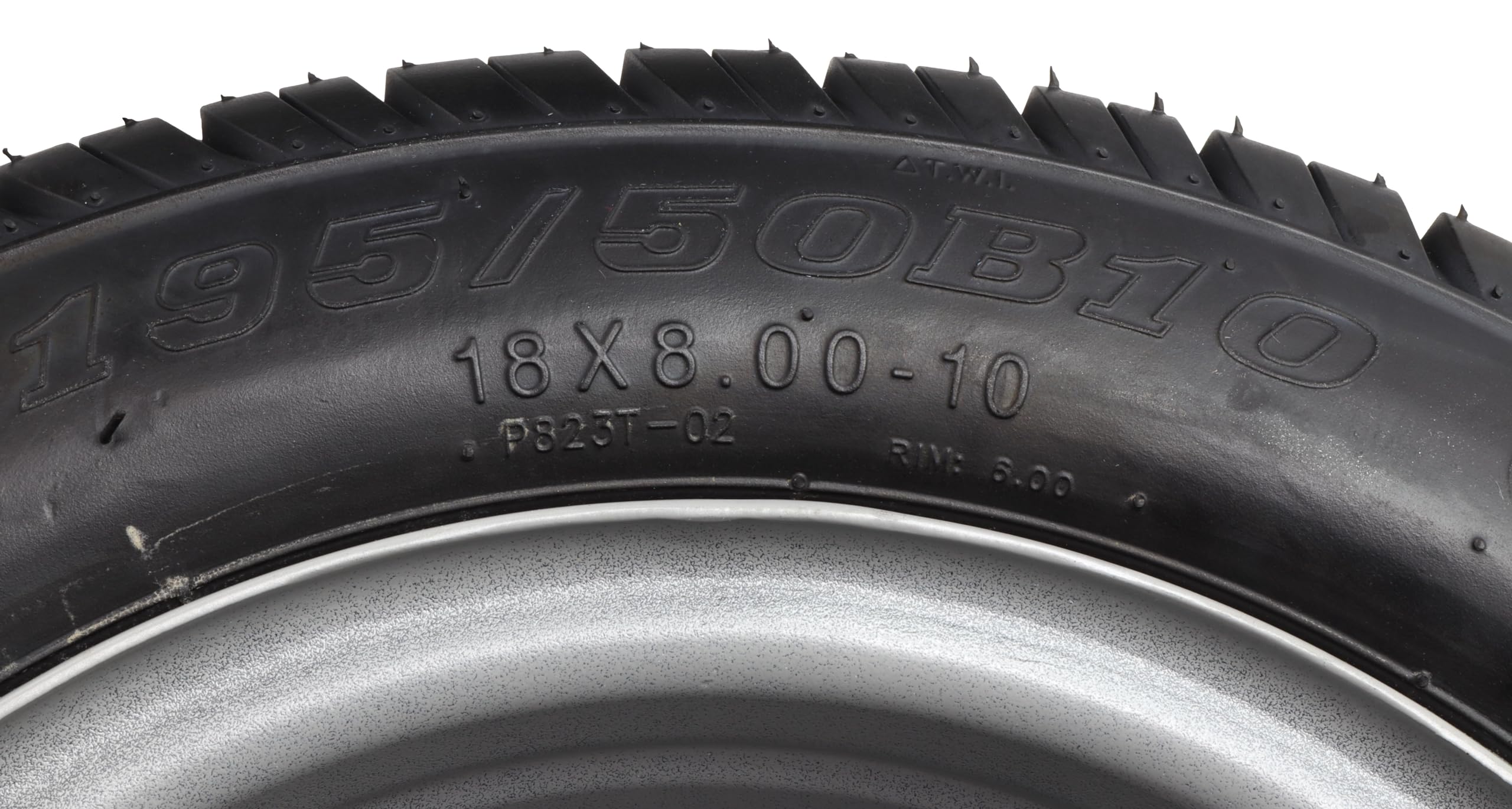 Komplettrad 195/50 B 10 98N Felge Stahl 18x8.0-10