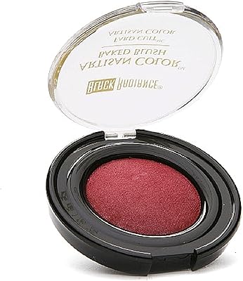 Black Radiance Artisan Color Baked Blush, Warm Berry 0.10 oz (Pack of 4)