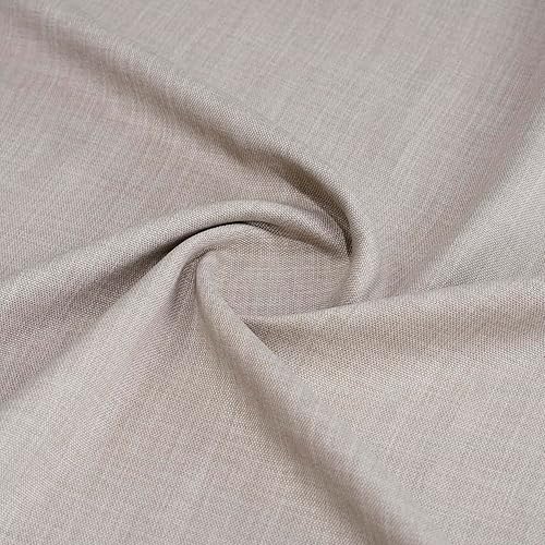 Miniatura 9 de HPD Half Price Drapes - Cortinas de lino sintético texturizado para oscurecer la habitación, dormitorio, sala de estar, 1 panel de 50 pulg de ancho