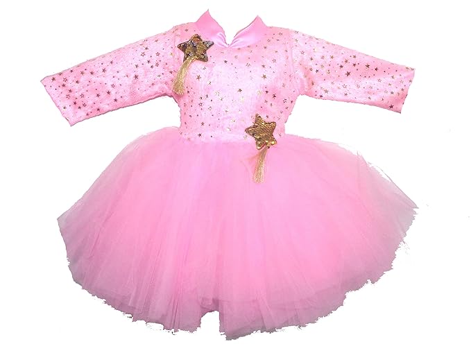 Kids Fashion hub Best Designer Baby Doll Frock Dress Daily casualuse New Born Baby Birthday Girl Gift Item