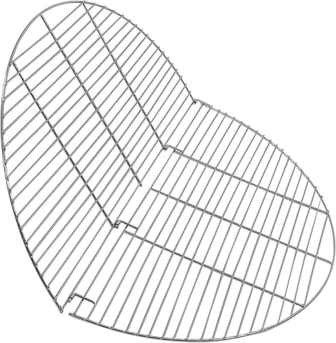 Miniatura 9 de Sunnydaze parrilla cromada plegable  varios tamaños disponibles, Plateado