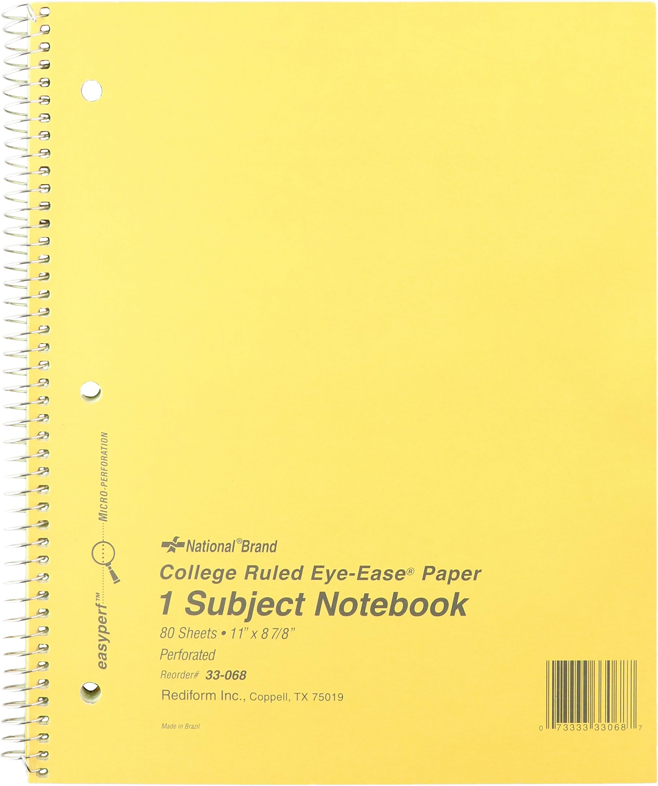 Rediform Rediform College Ruled Brown Board Cvr Notebook (RED33068)