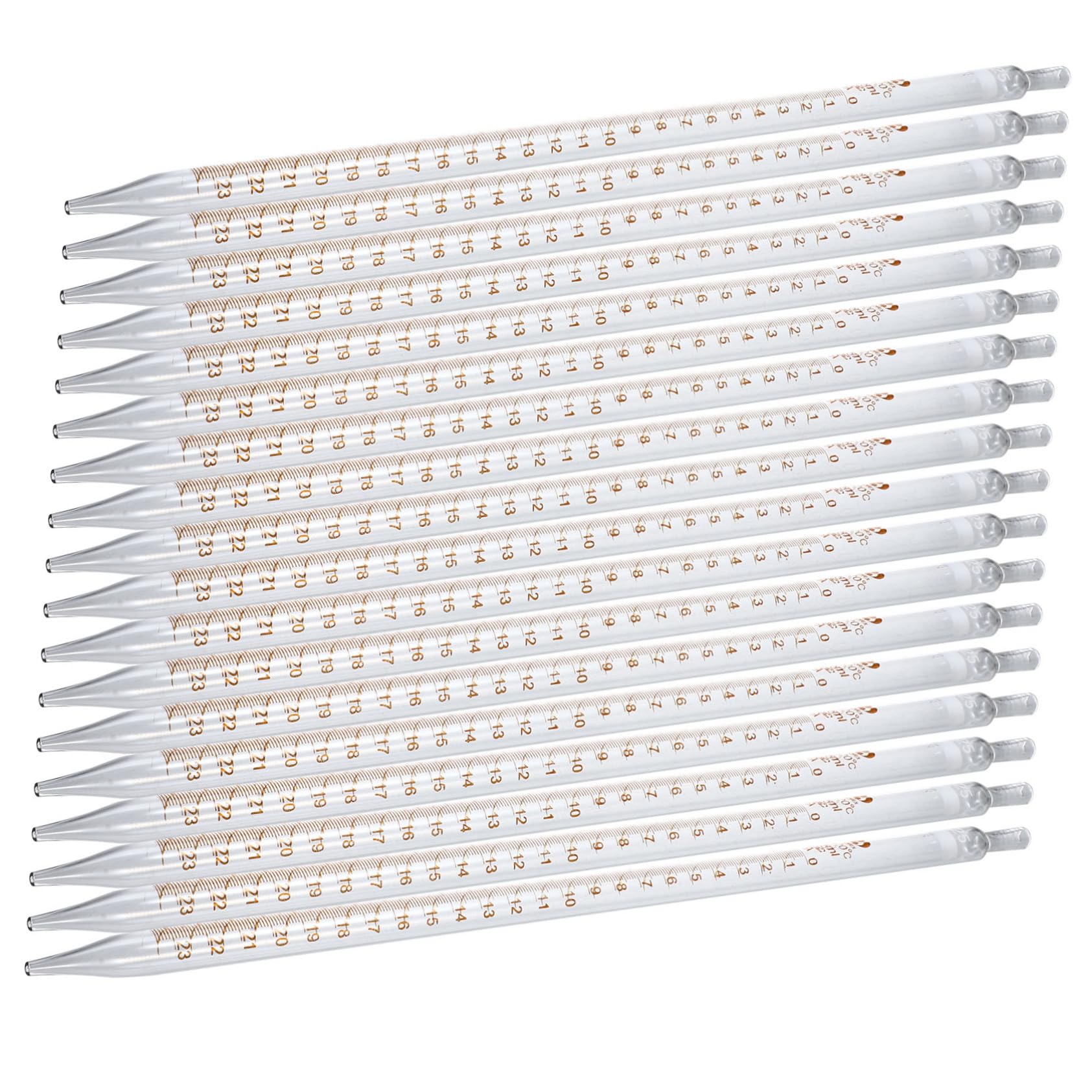 ULTECHNOVO 20piezas Gotero De Para Pipetas De Precisión Para Aceites y Cosméticos Herramienta De Medición De