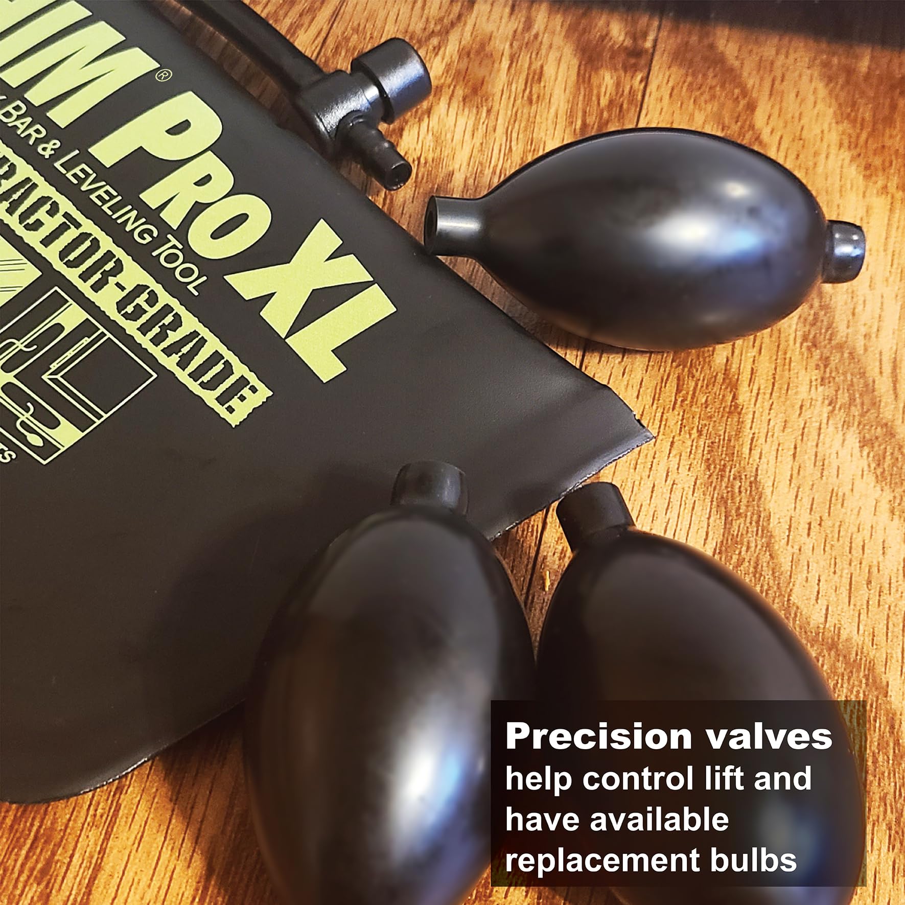 Calculated Industries 1194 AirShim Pro XL Barra de Palanca Inflable y Herramienta de Nivelación, Certificado para Soportar 225 Kgs