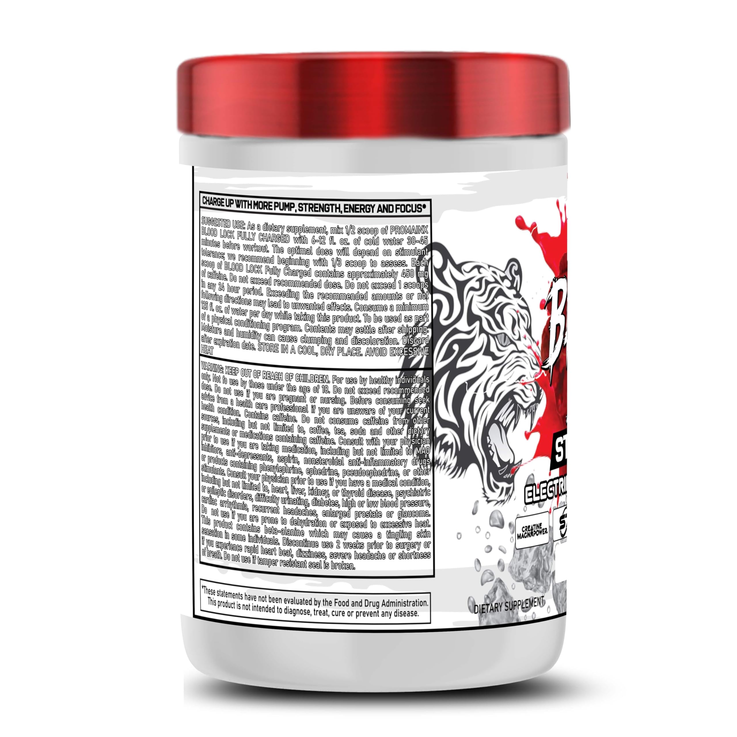 Blood Lock Stim-Loaded Pre-Workout, Summer Edition, 60 Servings (315g) - Cosmic Rainbow Flavour — Amazon image 2