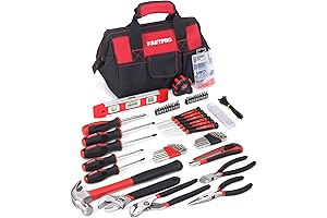 FASTPRO: Red Tool Set Essential for Home Repairs