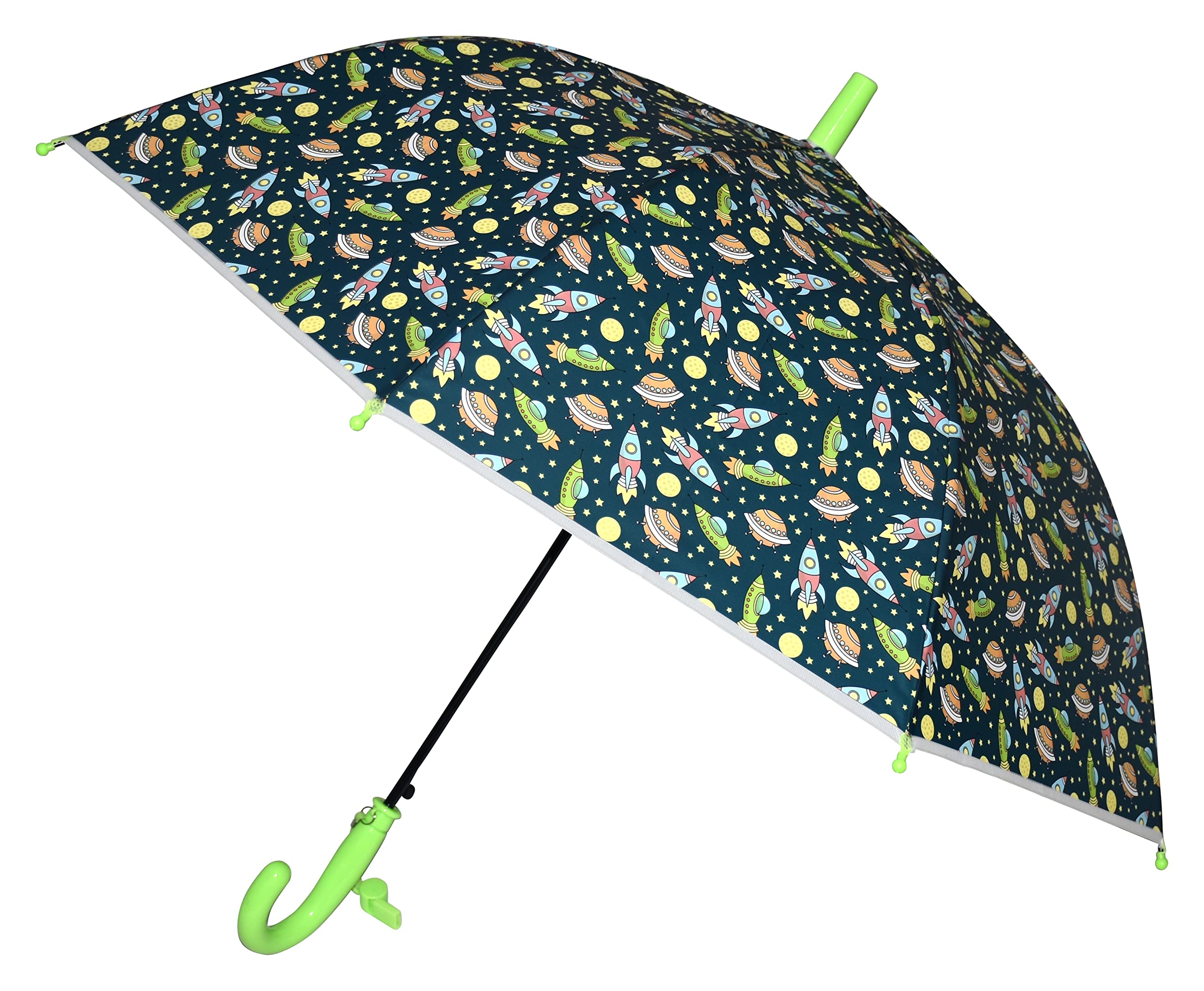 chaatewala ™ umbrella for kids, Space Rocket Design Kids Umbrella/Space Umbrella, Spaceship Umbrella/printed Umbrella for Kids/Outer Space Theme Umbrella, Umbrella for Children-picture-10