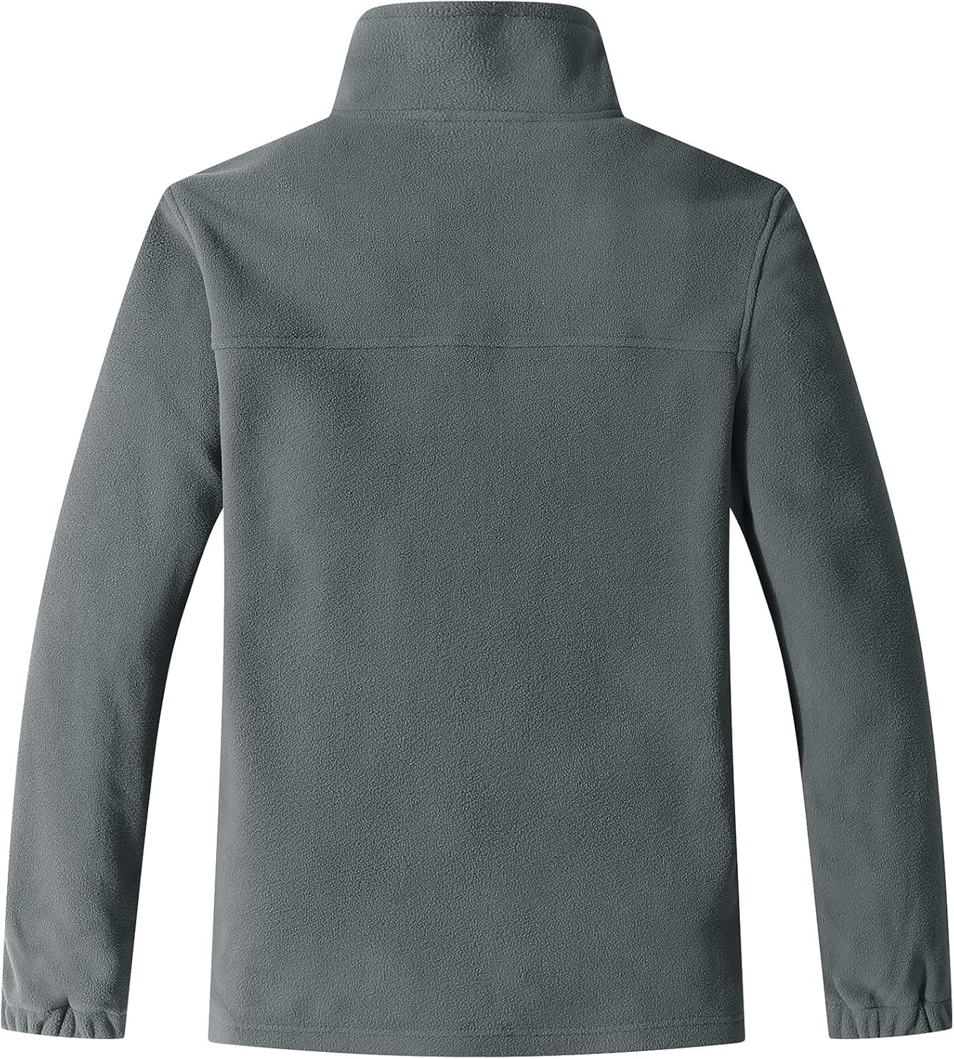 GIMECEN Women's Lightweight Full Zip Soft Polar Fleece Jacket Outdoor Recreation Coat With Zipper Pockets - Image 3