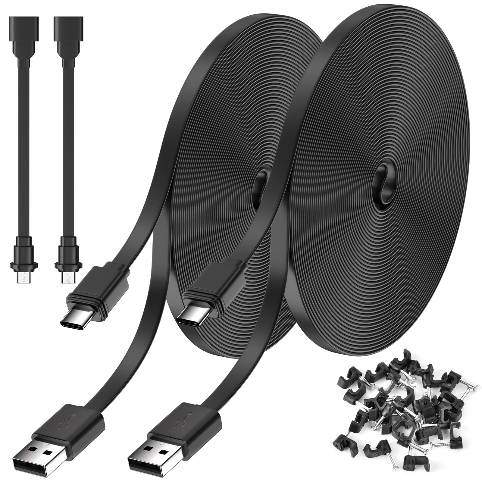 Amazon.com: 2Pack 25FT Power Cable for Blink Mini2,Blink Mini