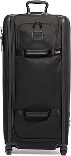 TUMI - Alpha Tall 4-Wheel Duffel Packing Suitcase - Features Zip Divider and Large Mesh Zip Pocket - Rolling Luggage for M...