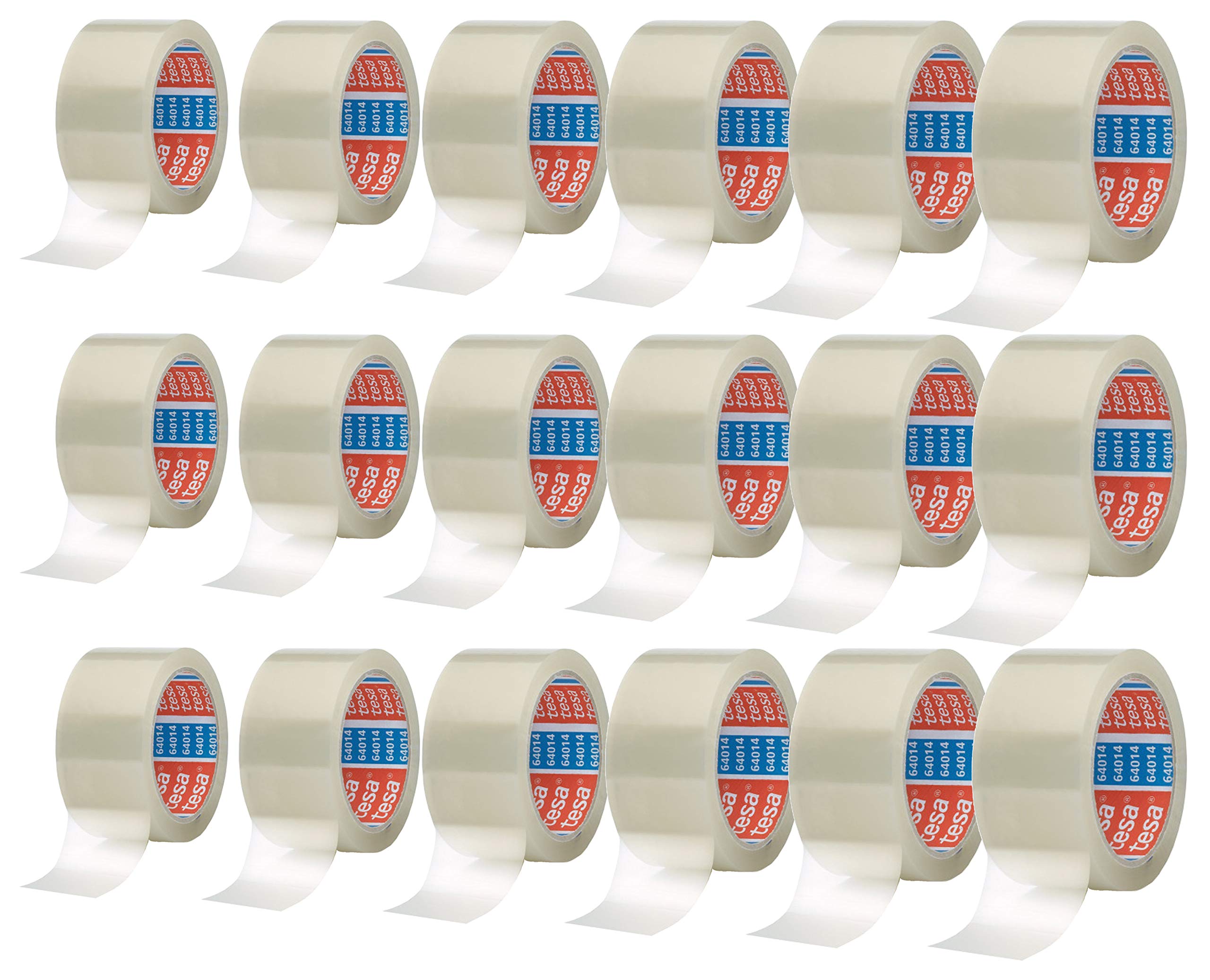 Ruban Adhésif Transparent Tesa - Lot De 36 Rouleaux, 50 Mm X 66 M, Faible Bruit, Adhésif Acrylique Sans Solvant - 8