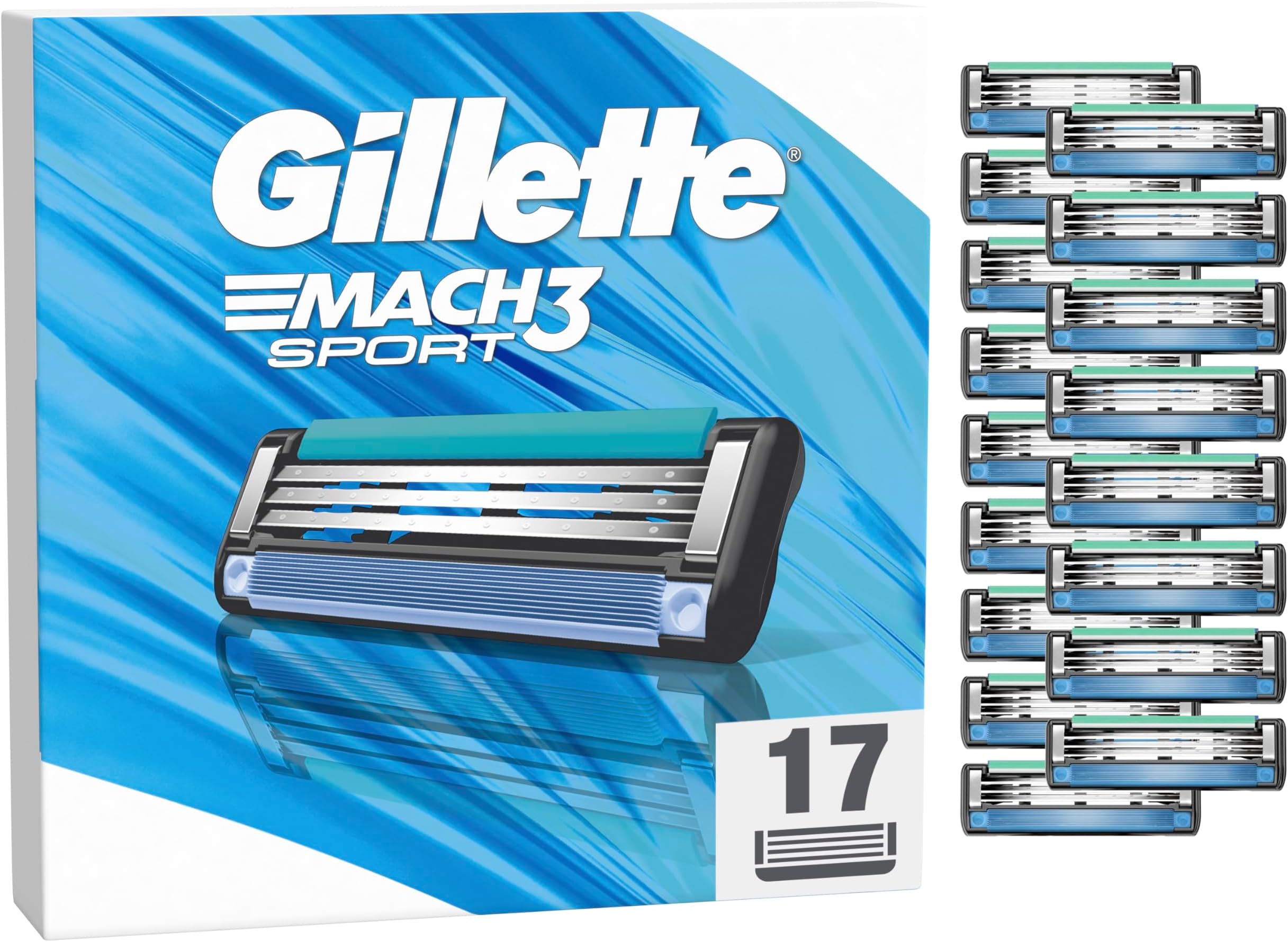 Offerta -61%: Gillette Mach3 Sport a soli 19,66€!