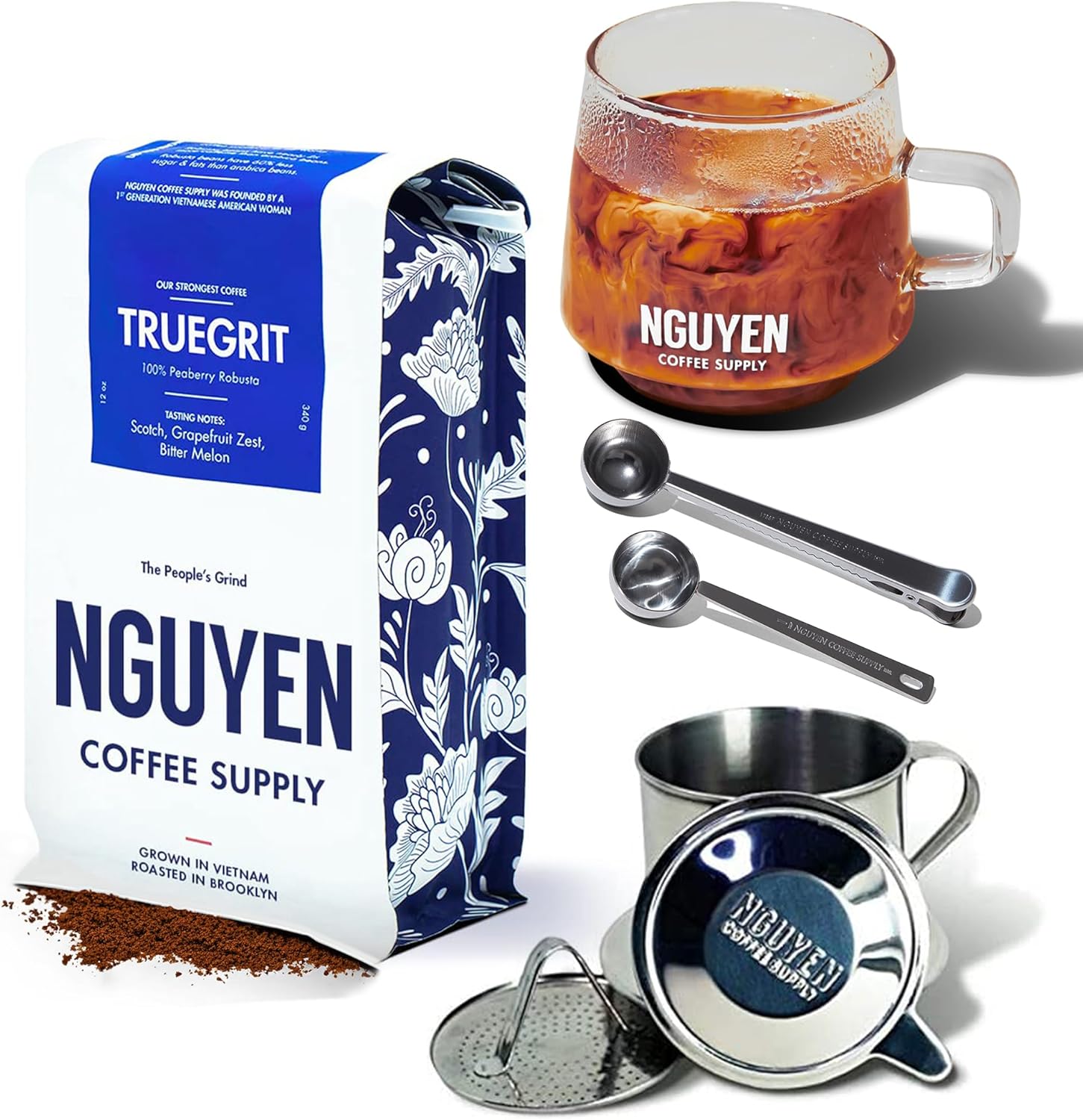 Nguyen Coffee Supply Truegrit Peaberry Robusta Ground