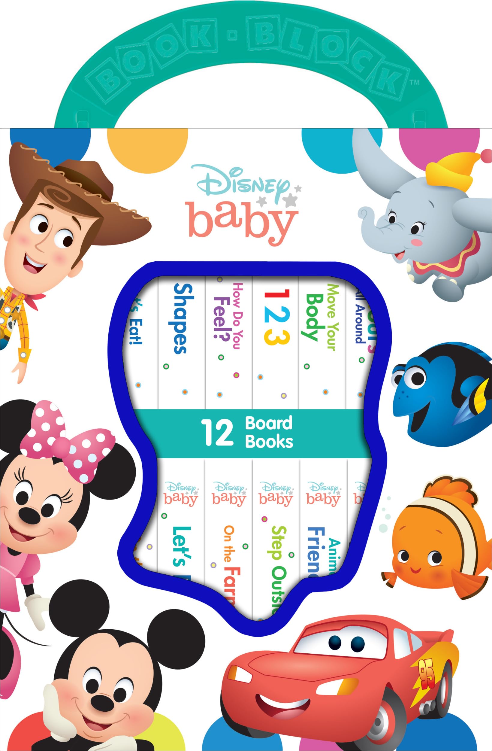 Disney Baby Mickey Mouse, Minnie, Toy Story and More! - My First Library Boar...