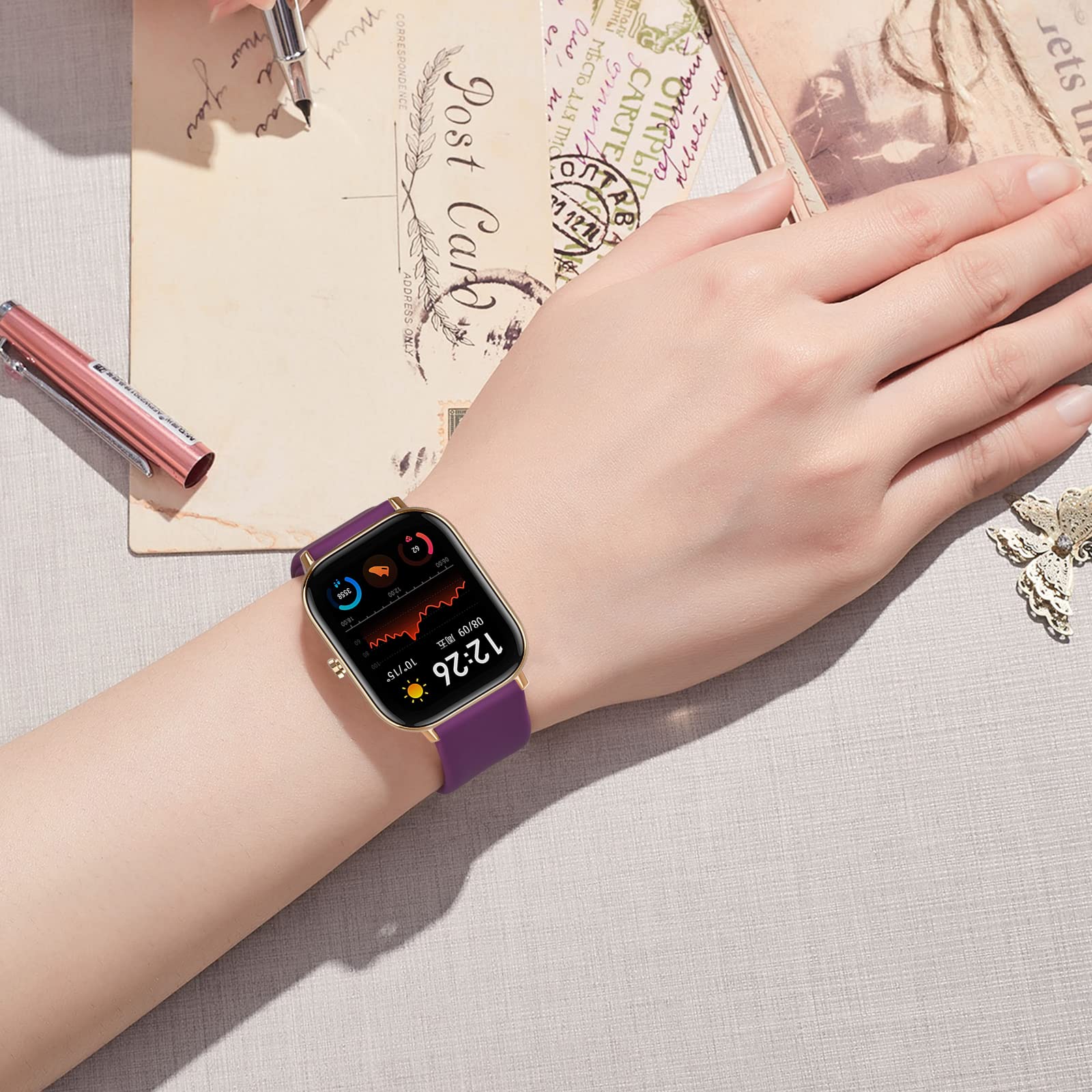 3 Pezzi Tobfit Cinturino per Amazfit GTS/ GTS 2/GTS 2 Mini, 20mm in